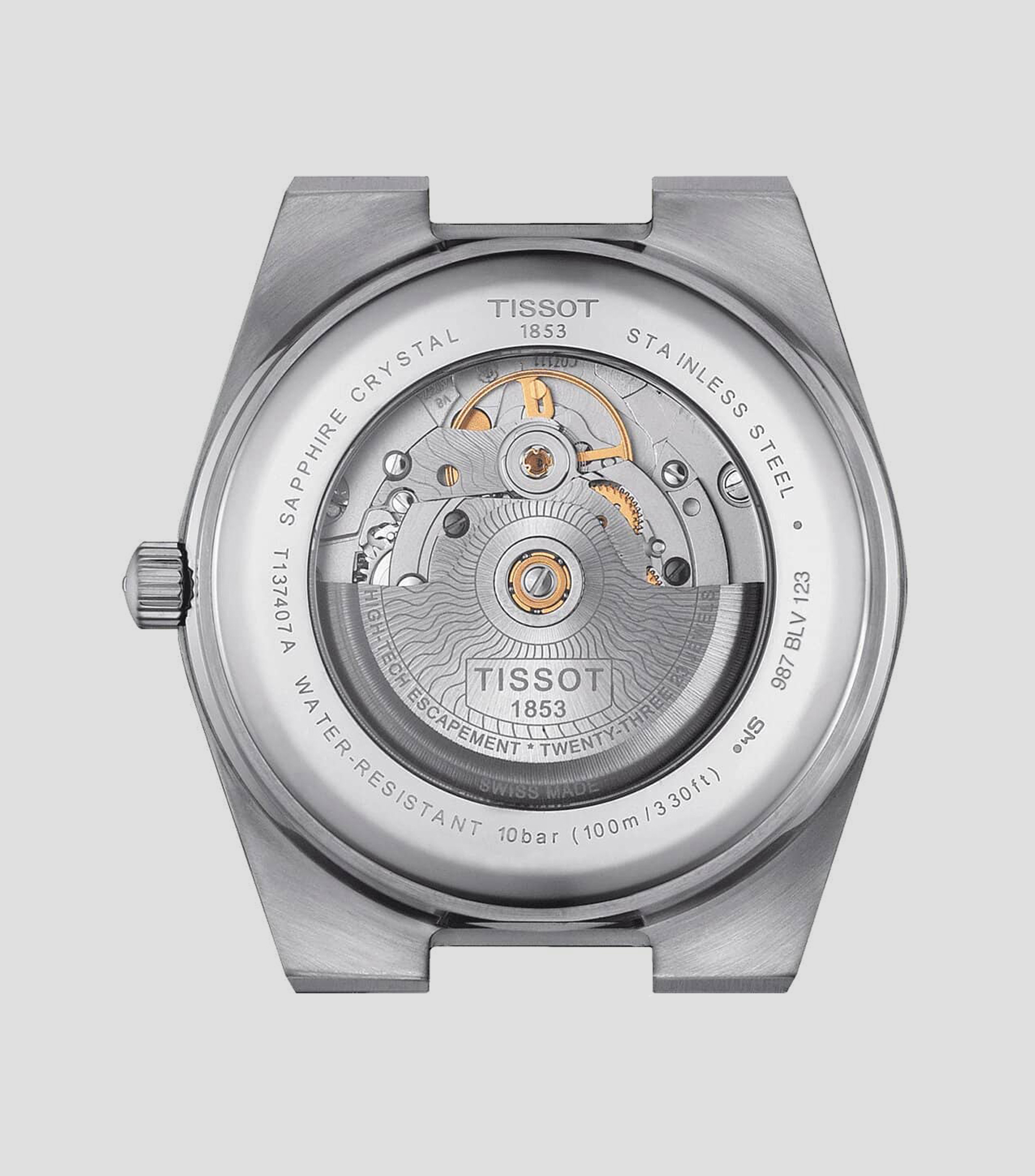 Reloj para hombre PRX Powermatic 80 Casual, Plateado