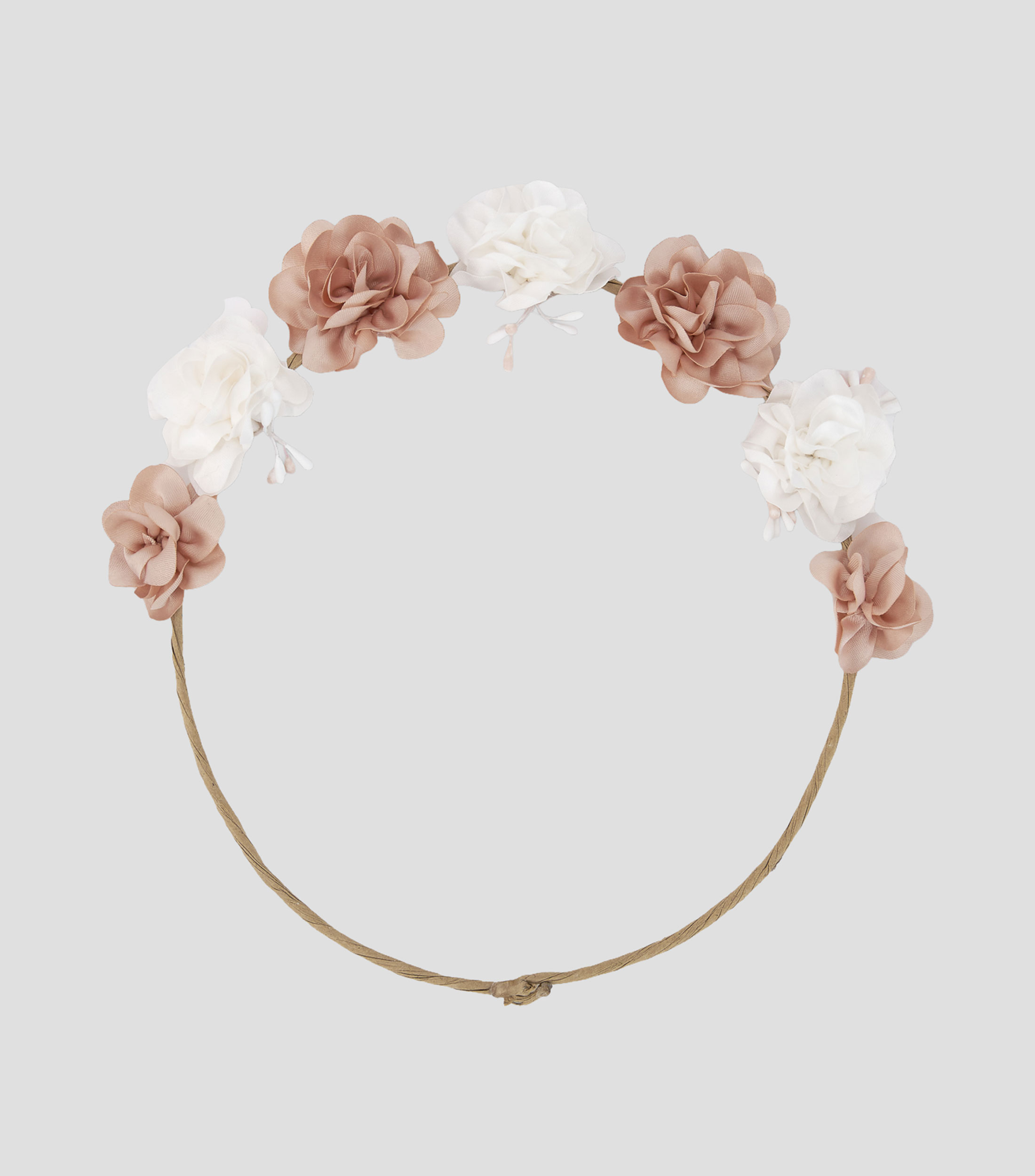 Corona para ceremonia flores Niña