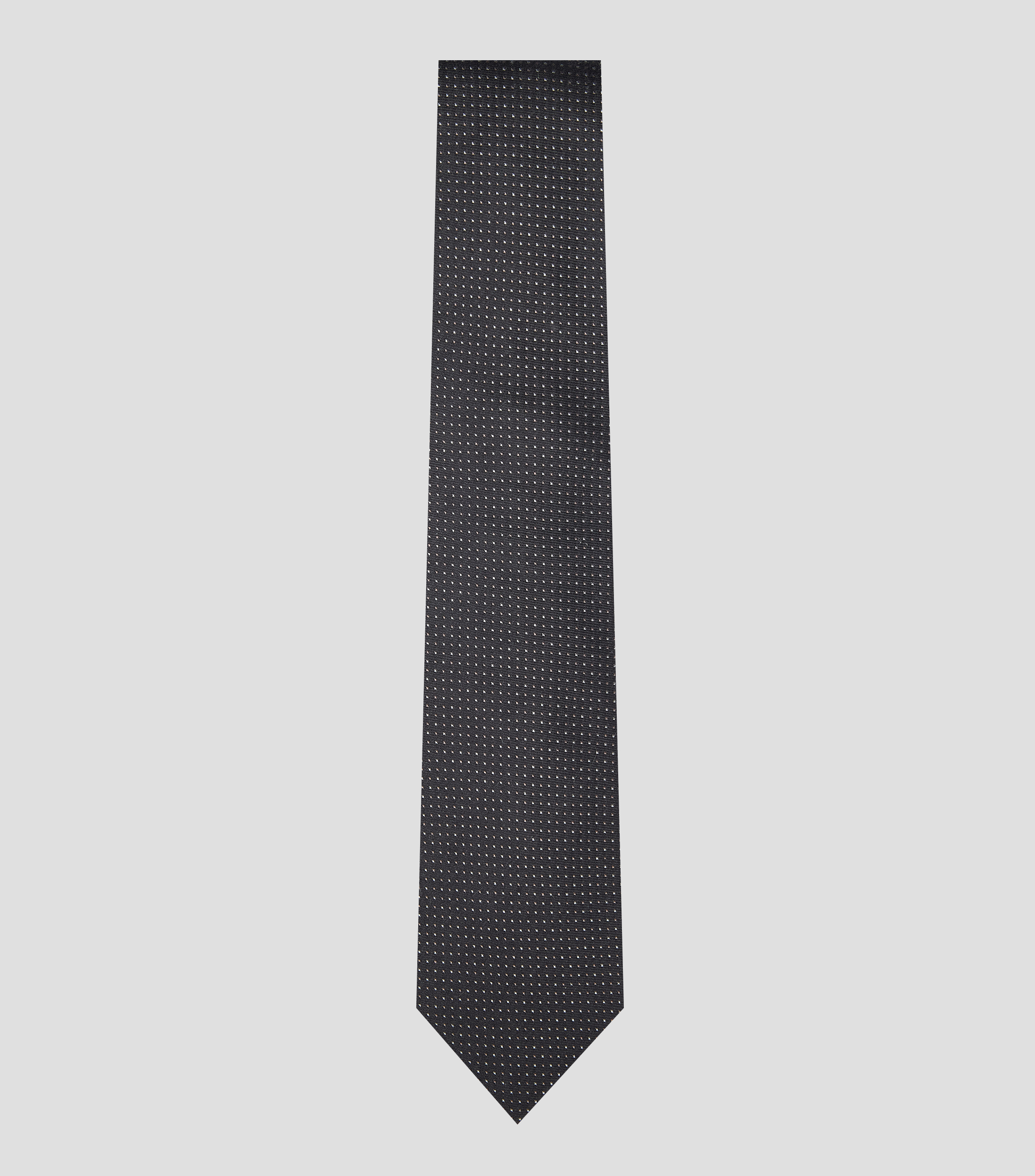 Corbata ancha con polkadots