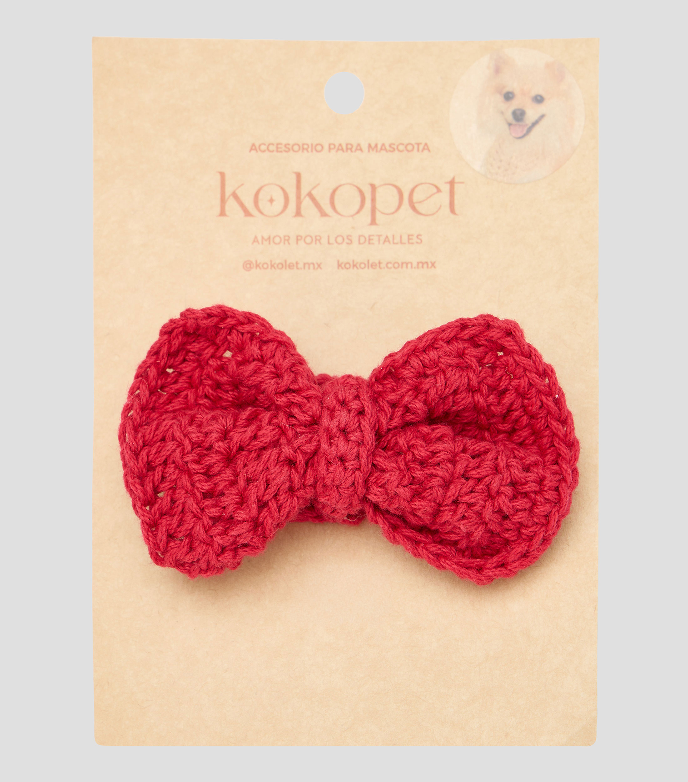 Collar para mascota Moño grande