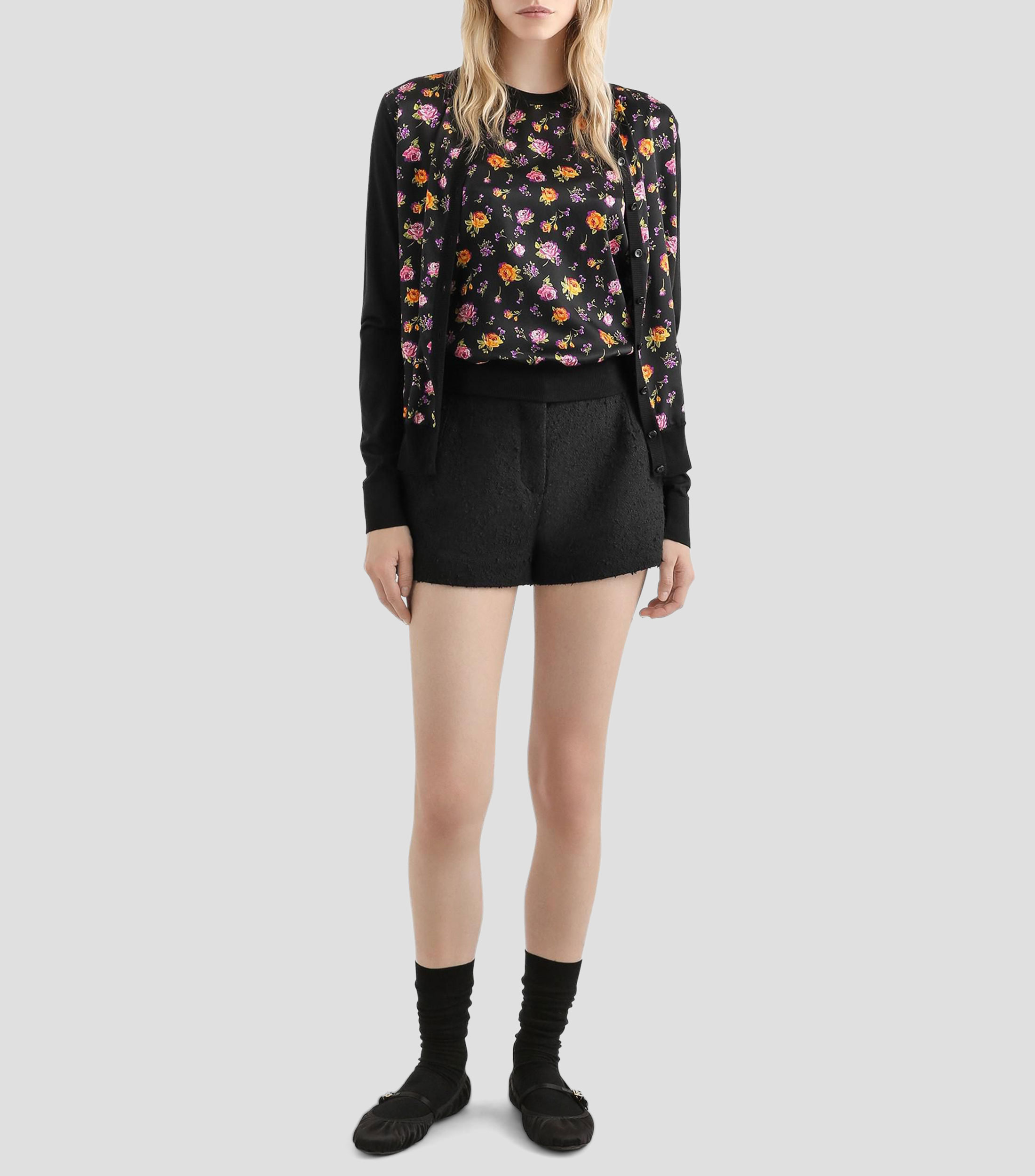 Cárdigan estampado Mujer
