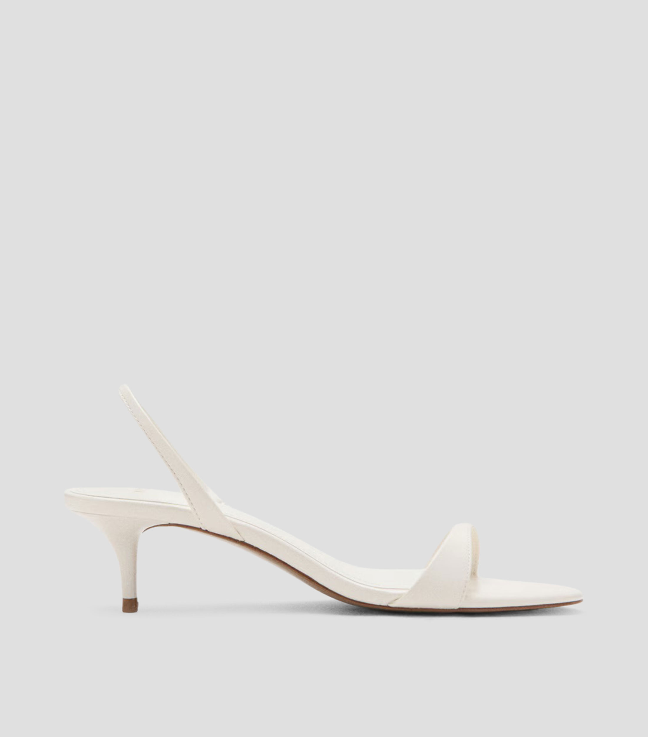 Sandalias con tacón delgado de 5 cm Mujer
