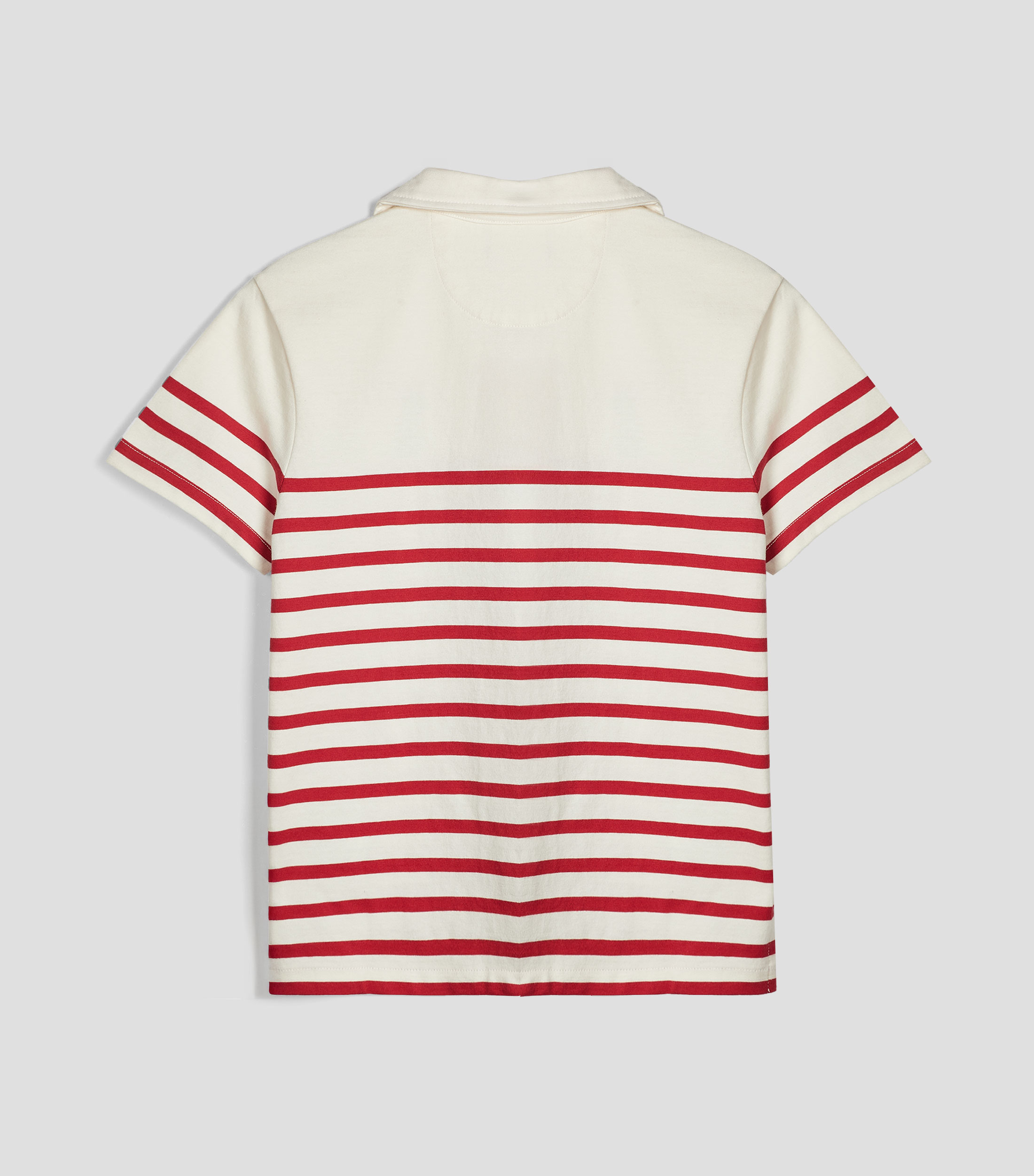 Playera polo manga corta rayas Niño