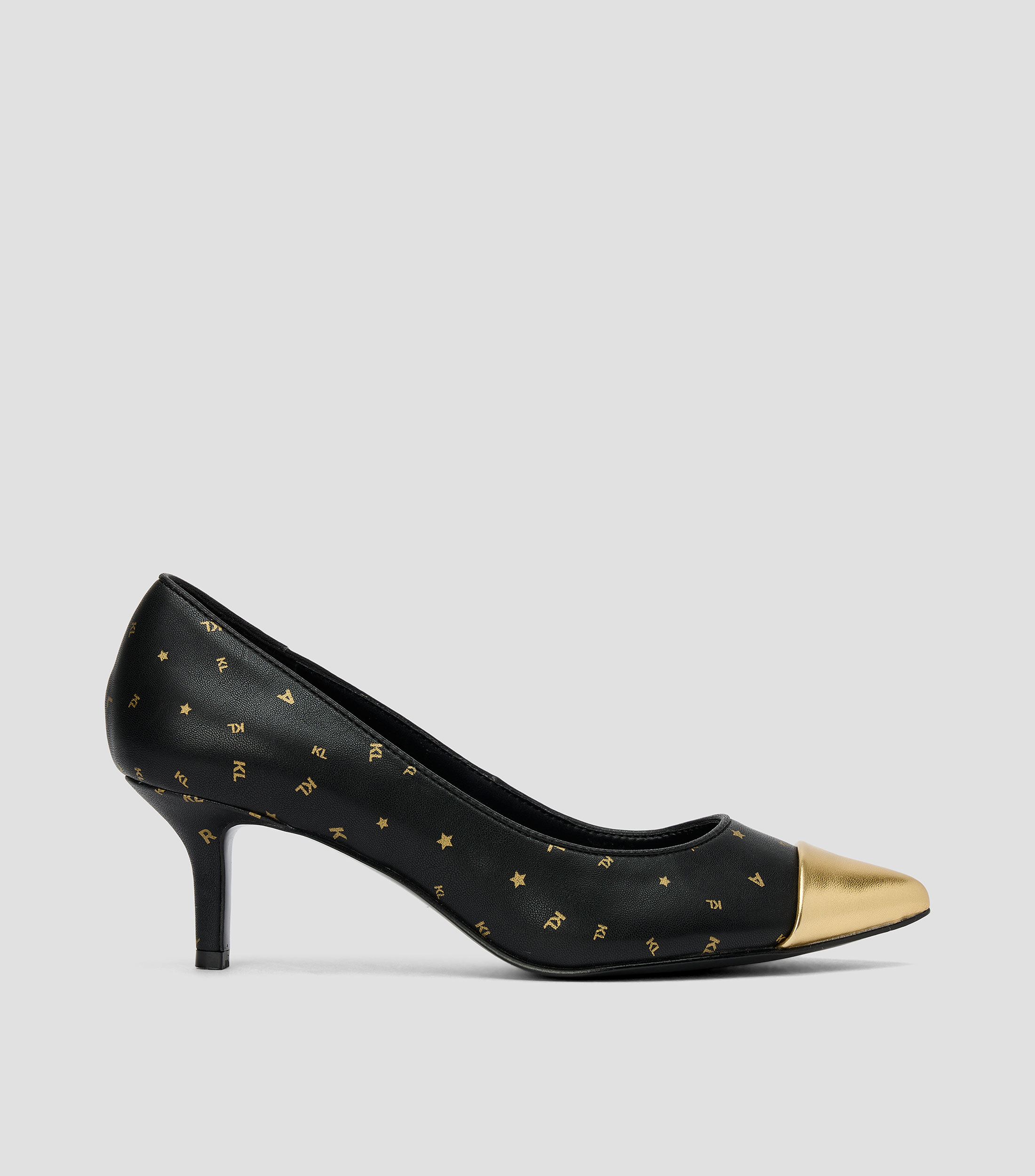 Zapatillas Pump con tacón medio de aguja Mujer