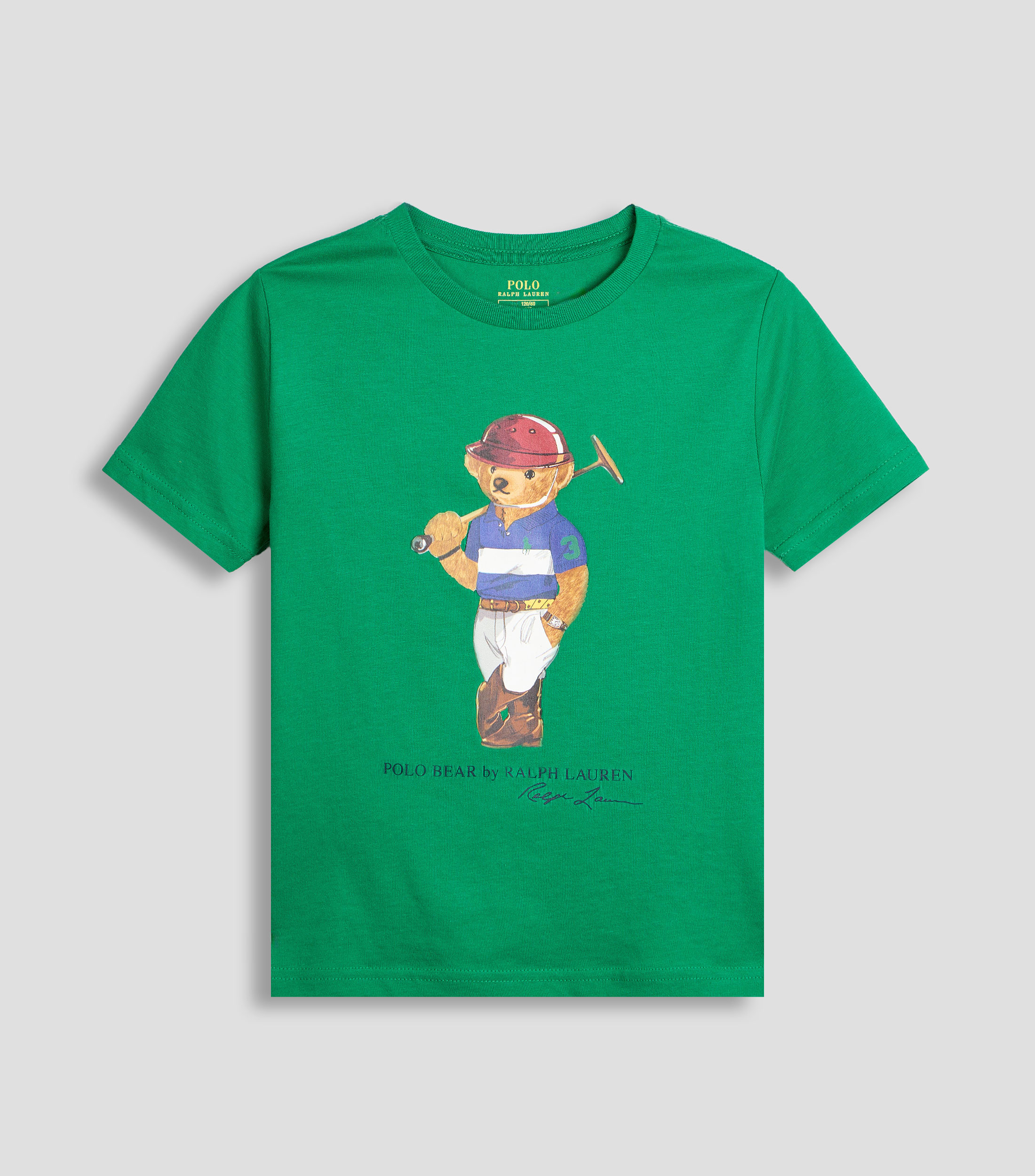 Playera cuello redondo manga corta con estampado Niño