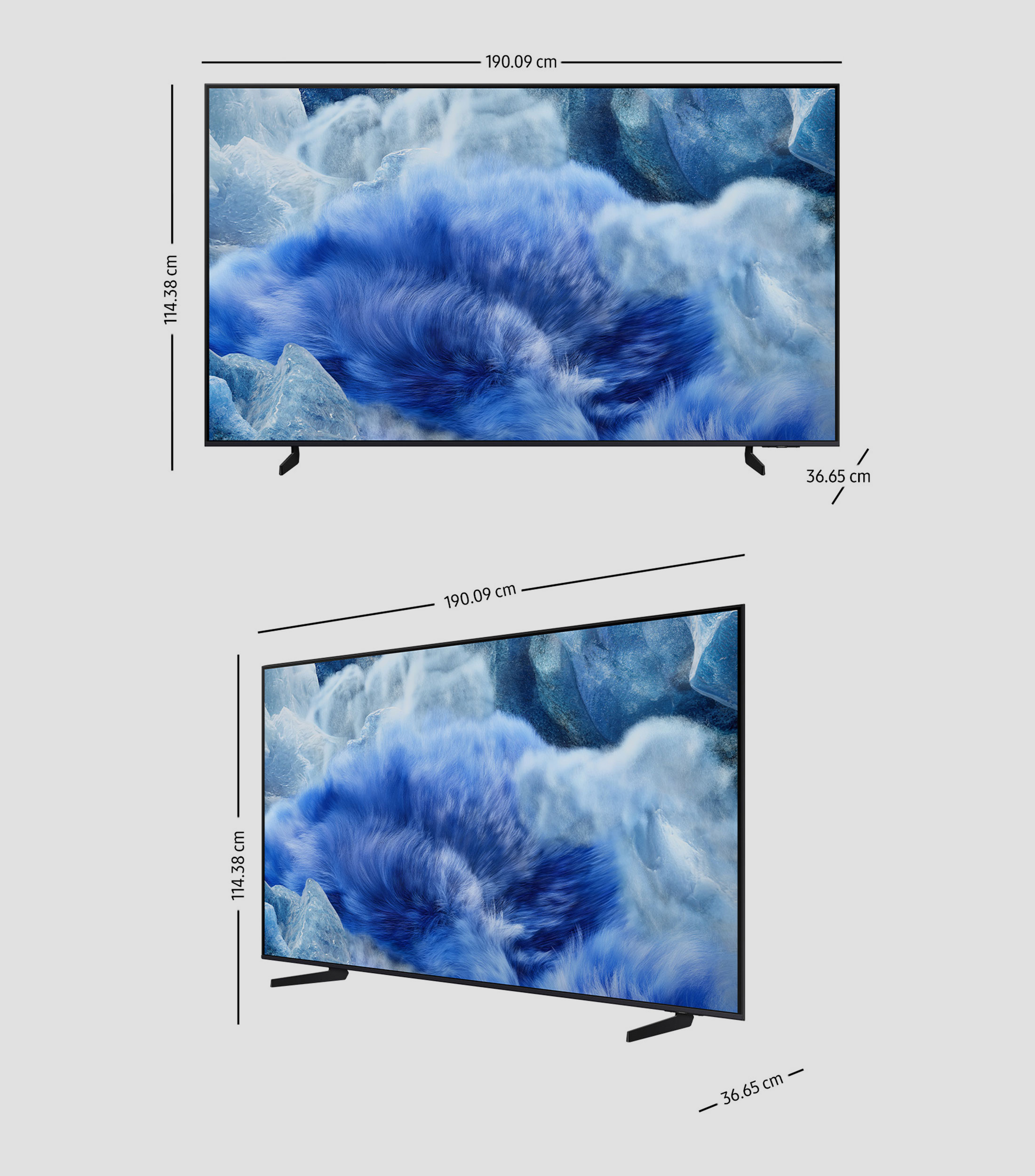 Pantalla 85 Pulgadas Plana QLED 4K Q8FAA, QN85Q8FAAFXZX