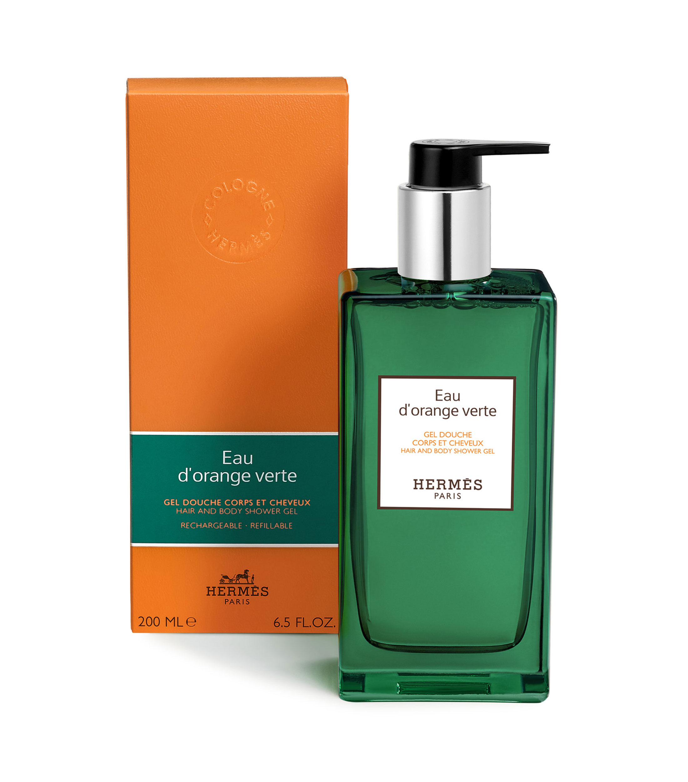 Gel de ducha Eau dorange verte, 200 ml