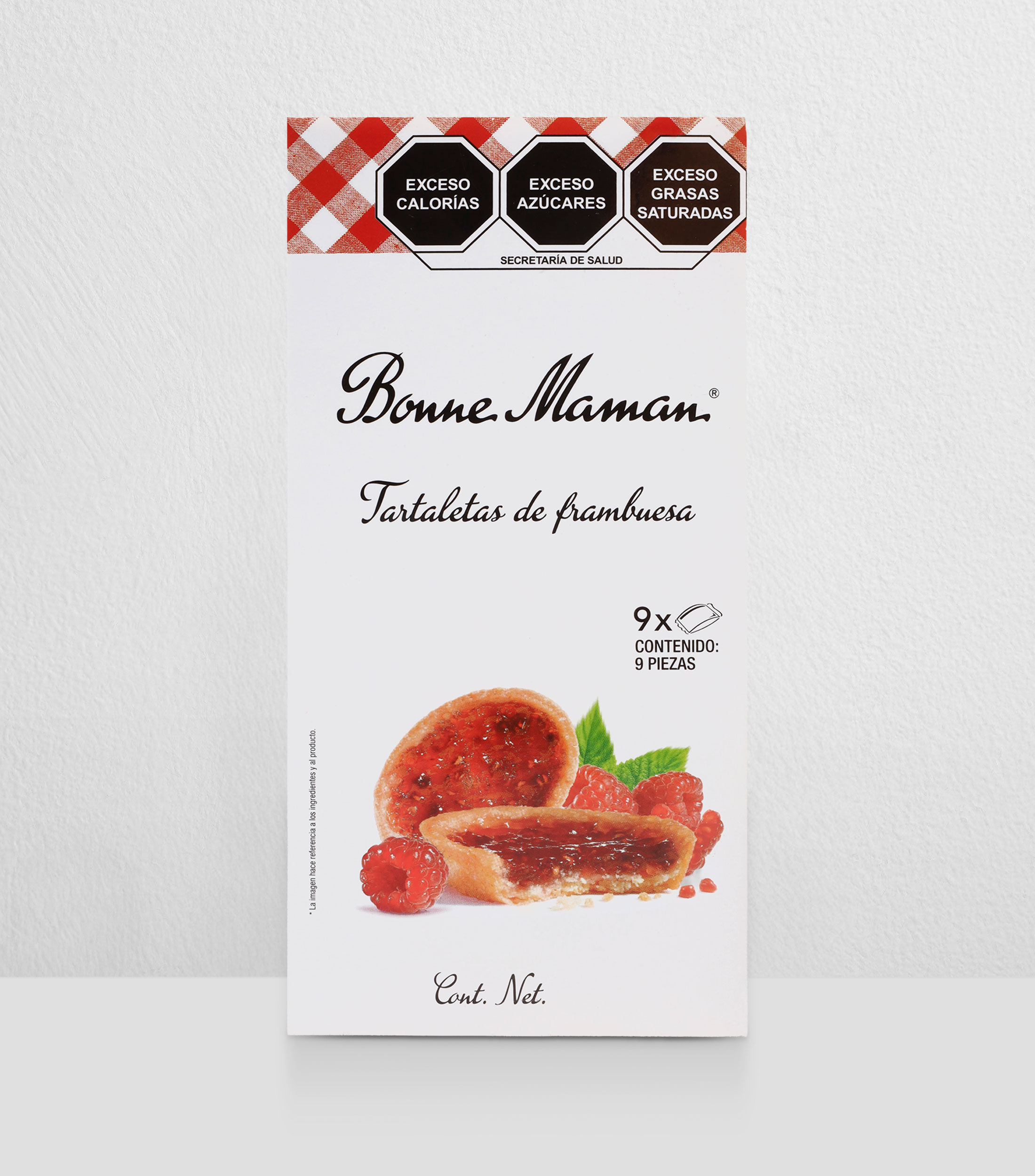 Tartaletas de Frambuesa, 135 g