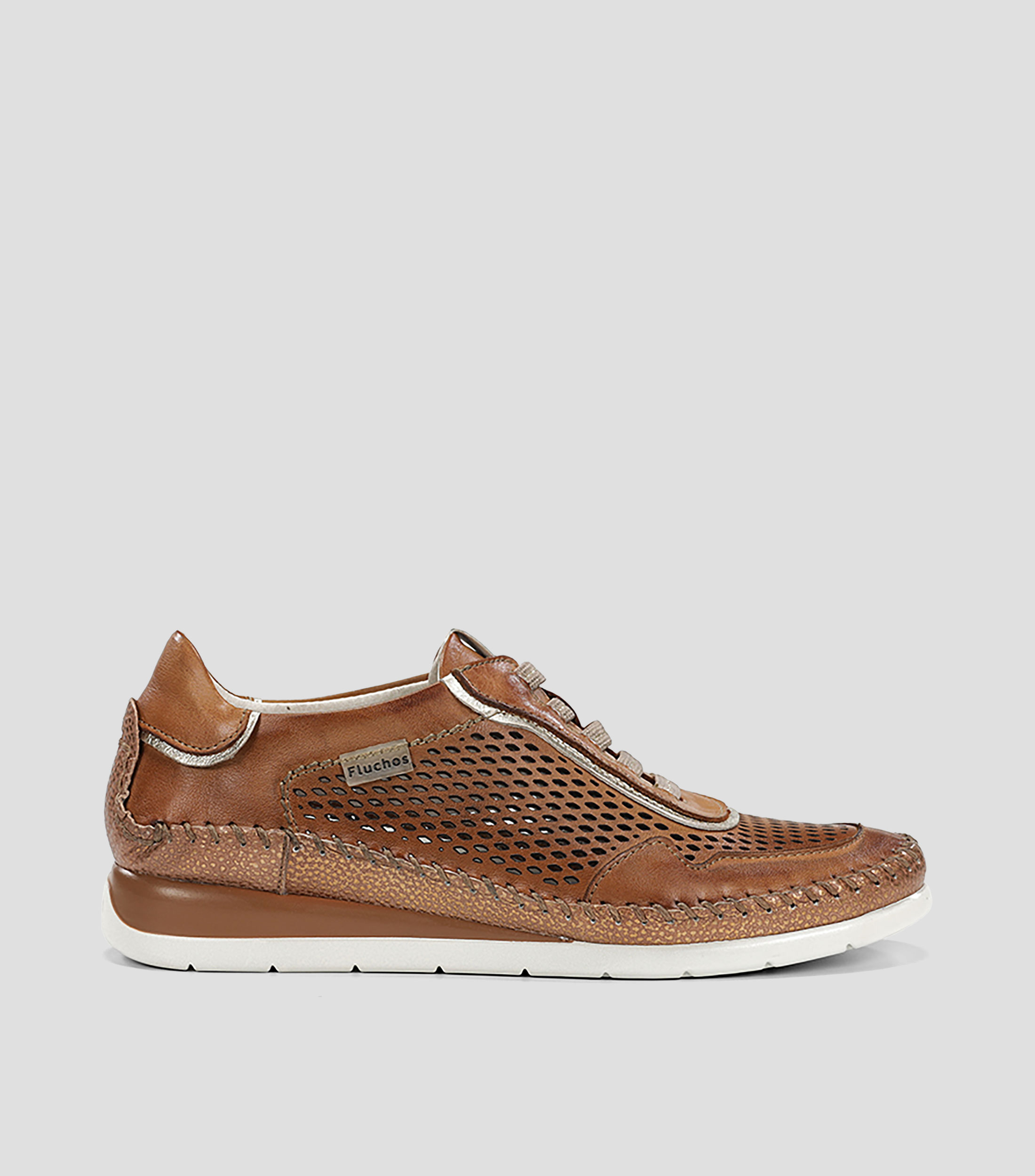 Tenis casual en piel Sella Mujer