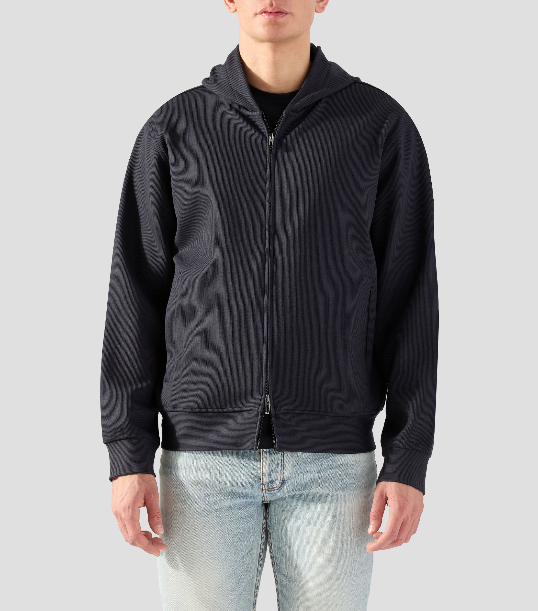 Sudadera con cierre y capucha Hombre