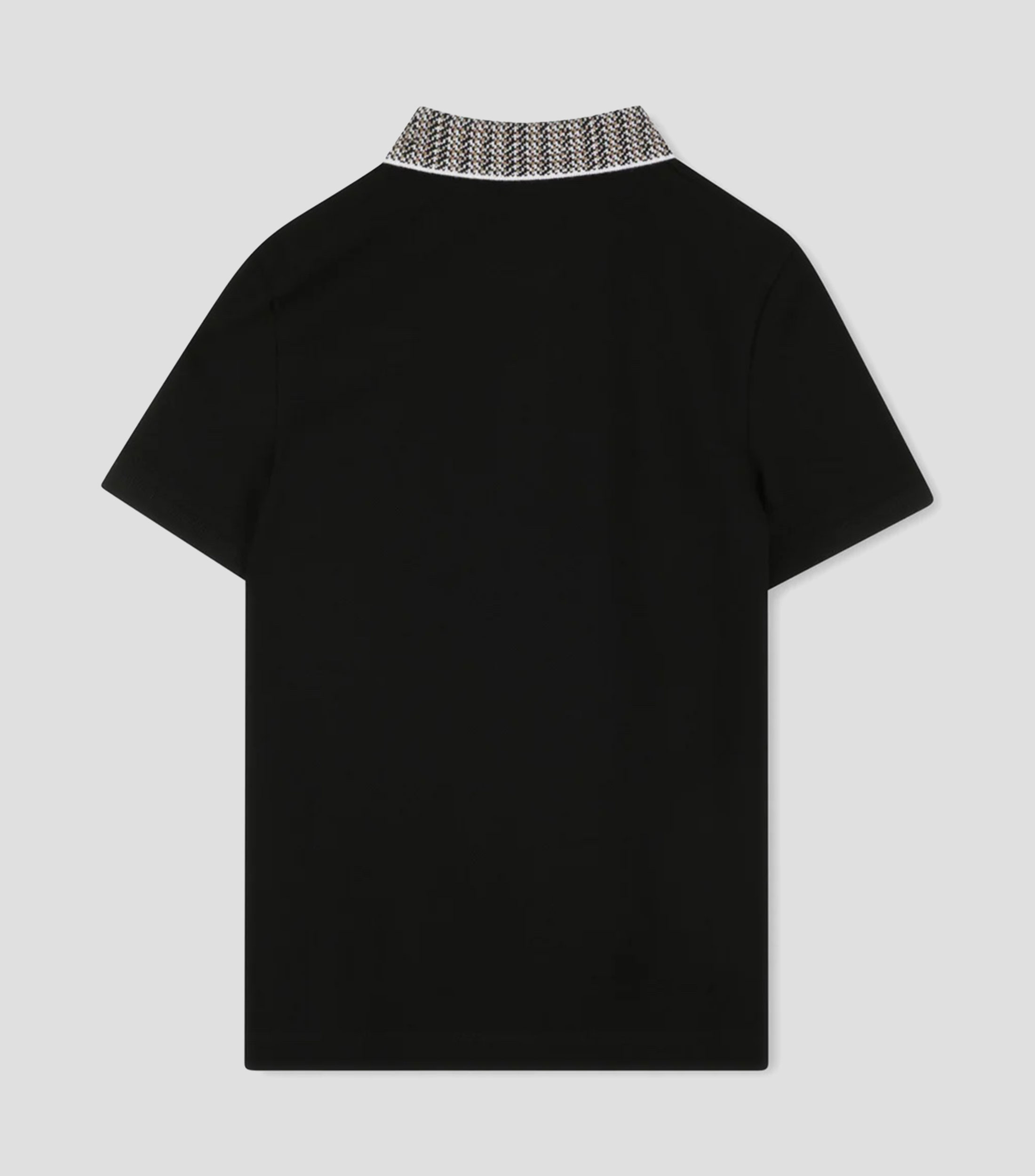 Playera tipo polo manga corta lisa Niño