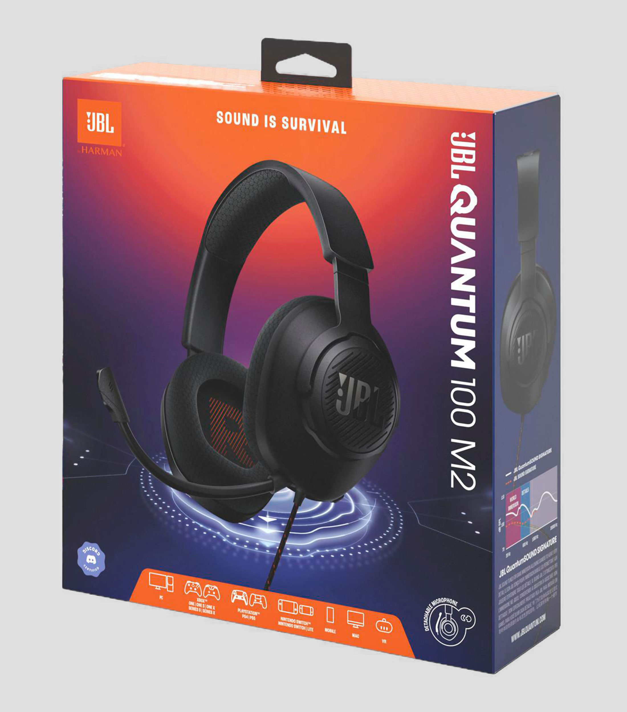 Audífonos Quantum 100M2 Negros