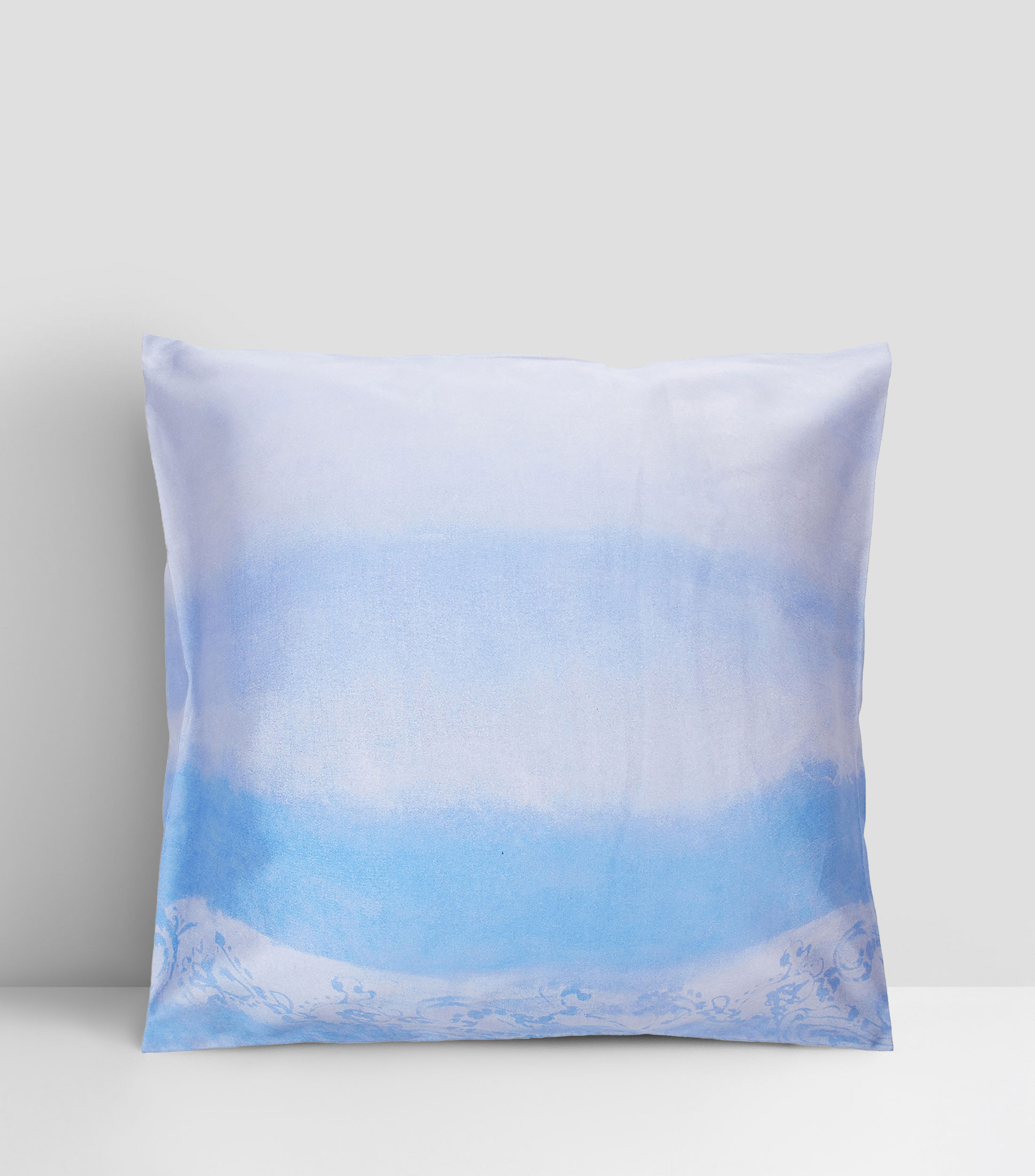 Funda decorativa para almohada Estandar Alborada Azul