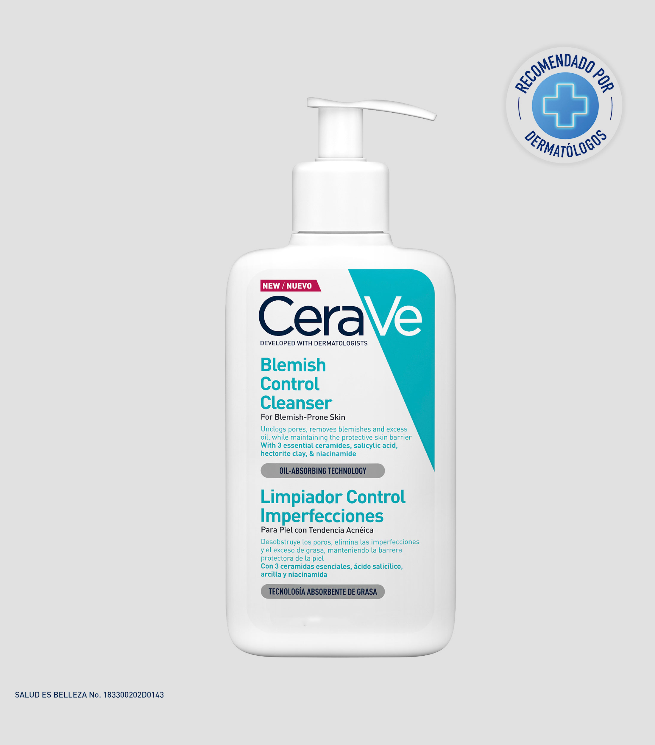 Limpiador Control Imperfecciones, 236 ml