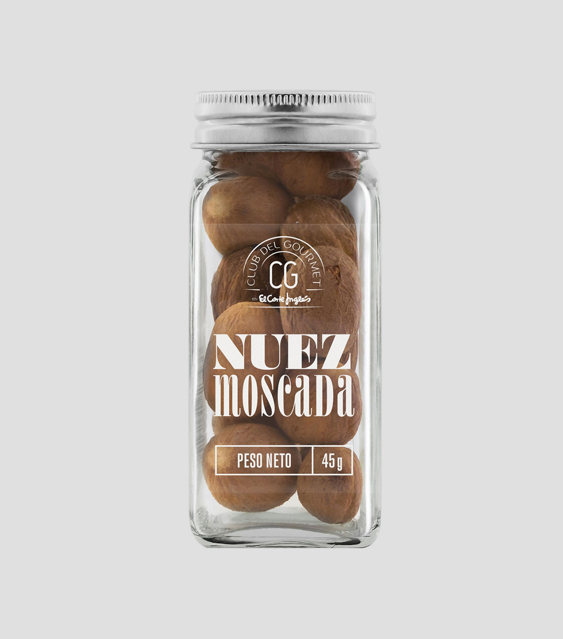Nuez Moscada Entera en Tarro, 45 g