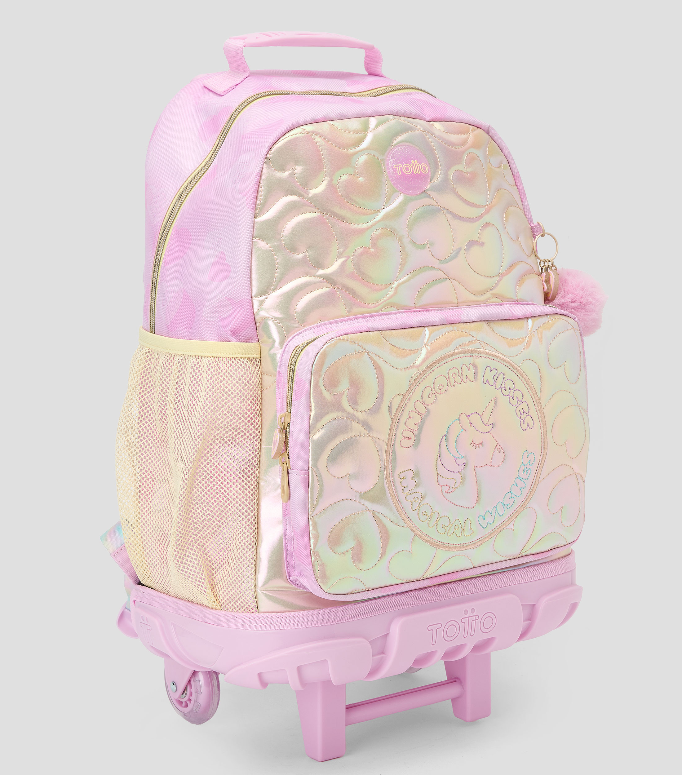Mochila escolar con ruedas Unicornio Niña