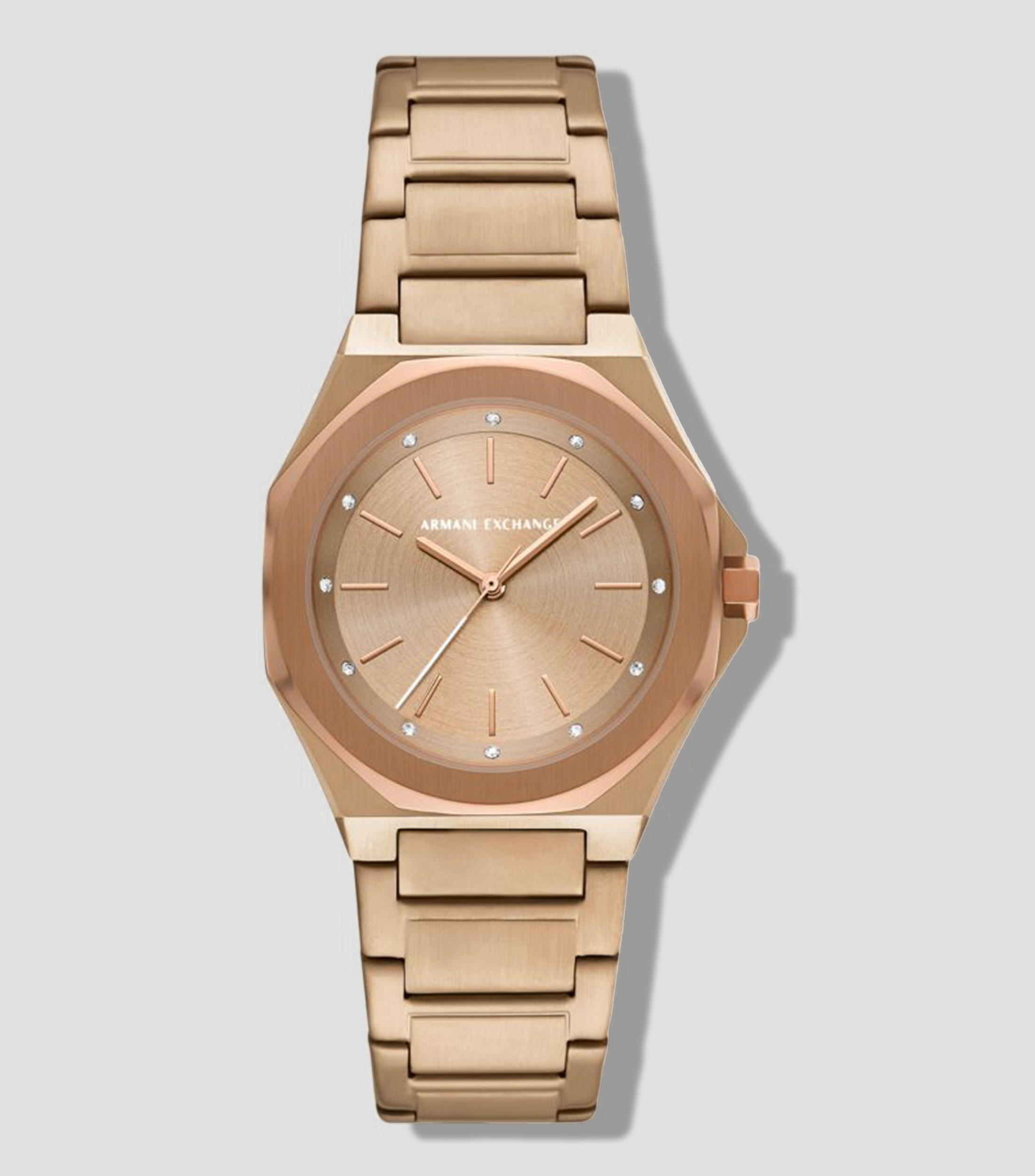 Reloj para Mujer Andrea casual beige, dorado