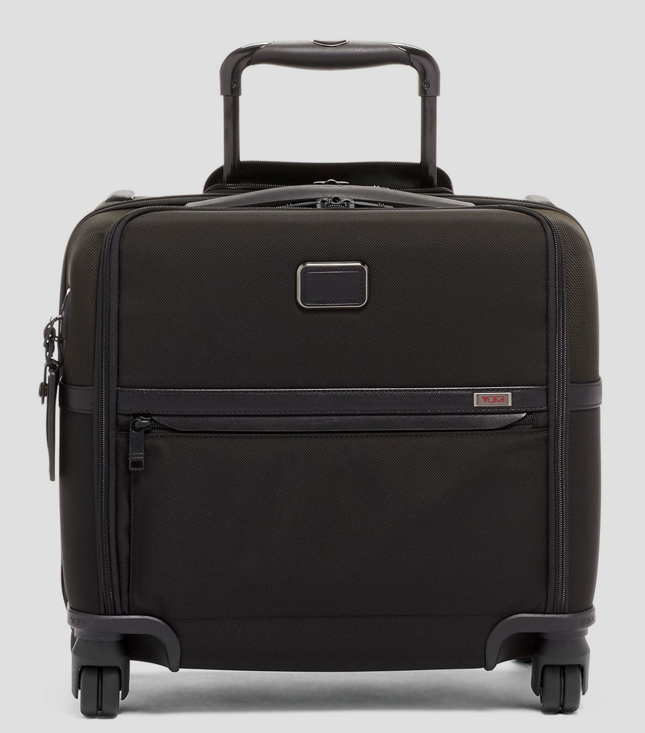 Compact 4 Wheeled Brief Negro