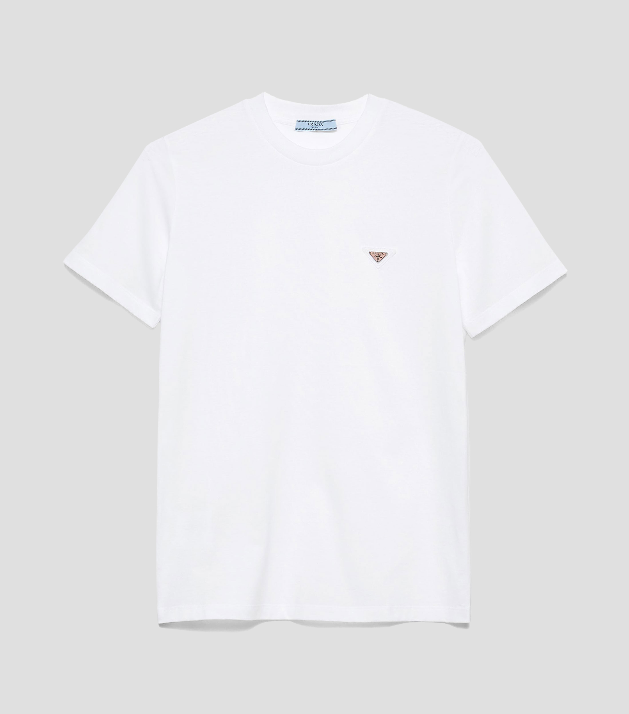 Playera cuello redondo manga corta lisa Mujer