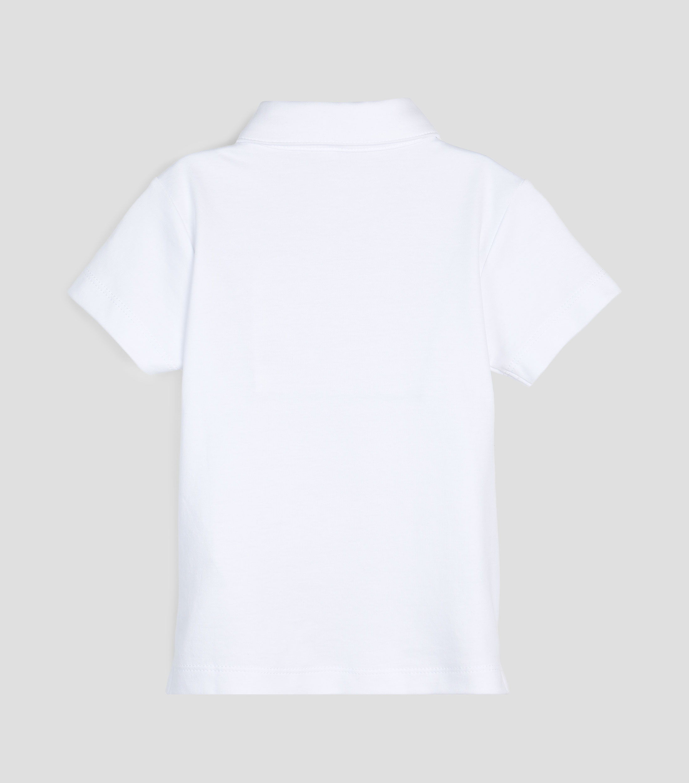 Playera polo manga corta lisa Niño