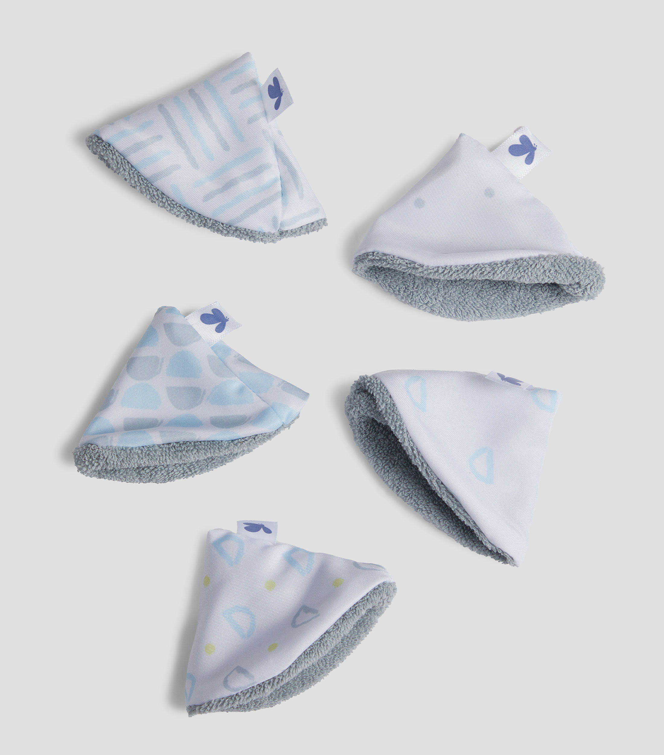 Set 5 conitos protectores con estampado para Bebé