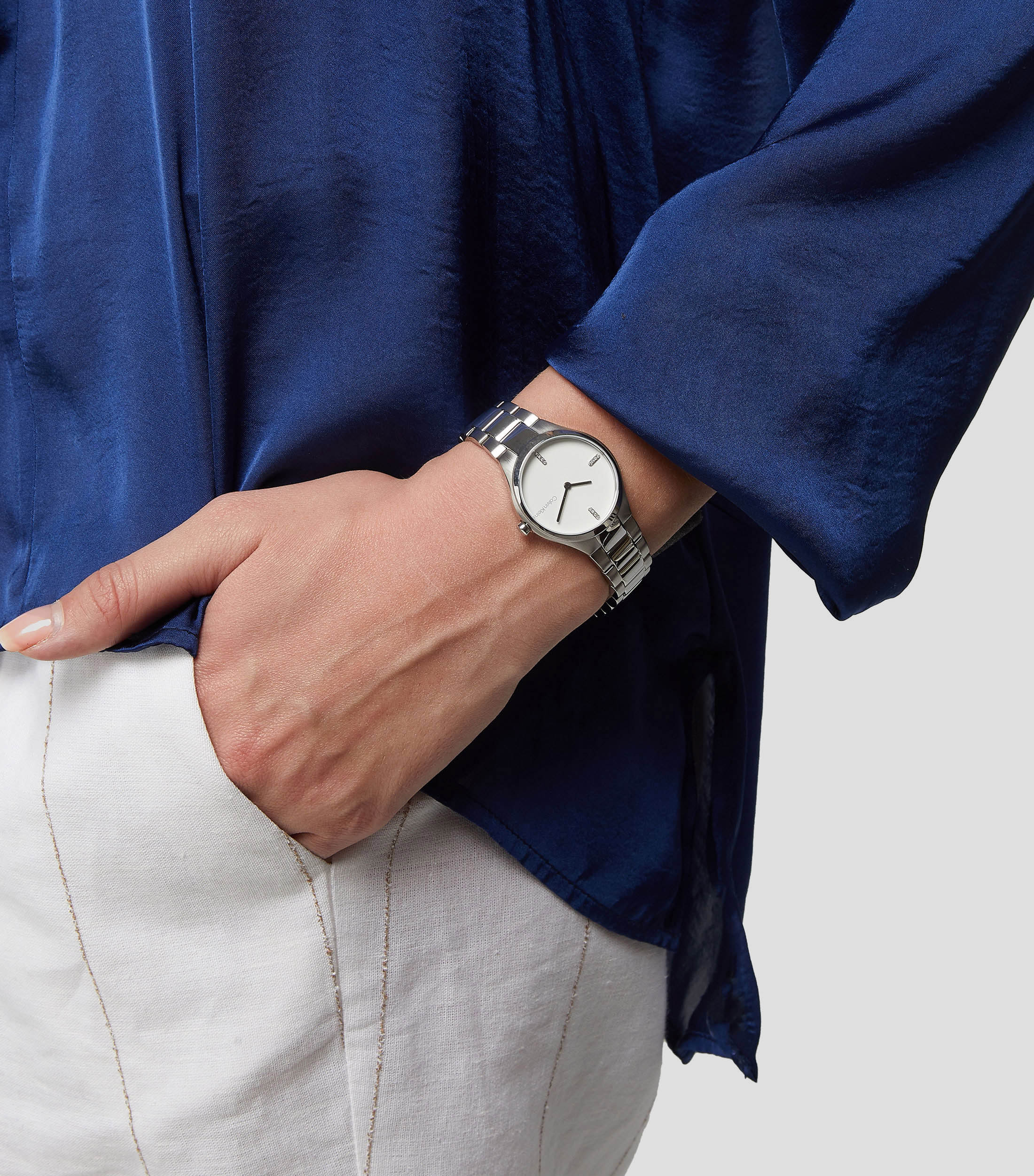 Reloj para Mujer Casual Plateado