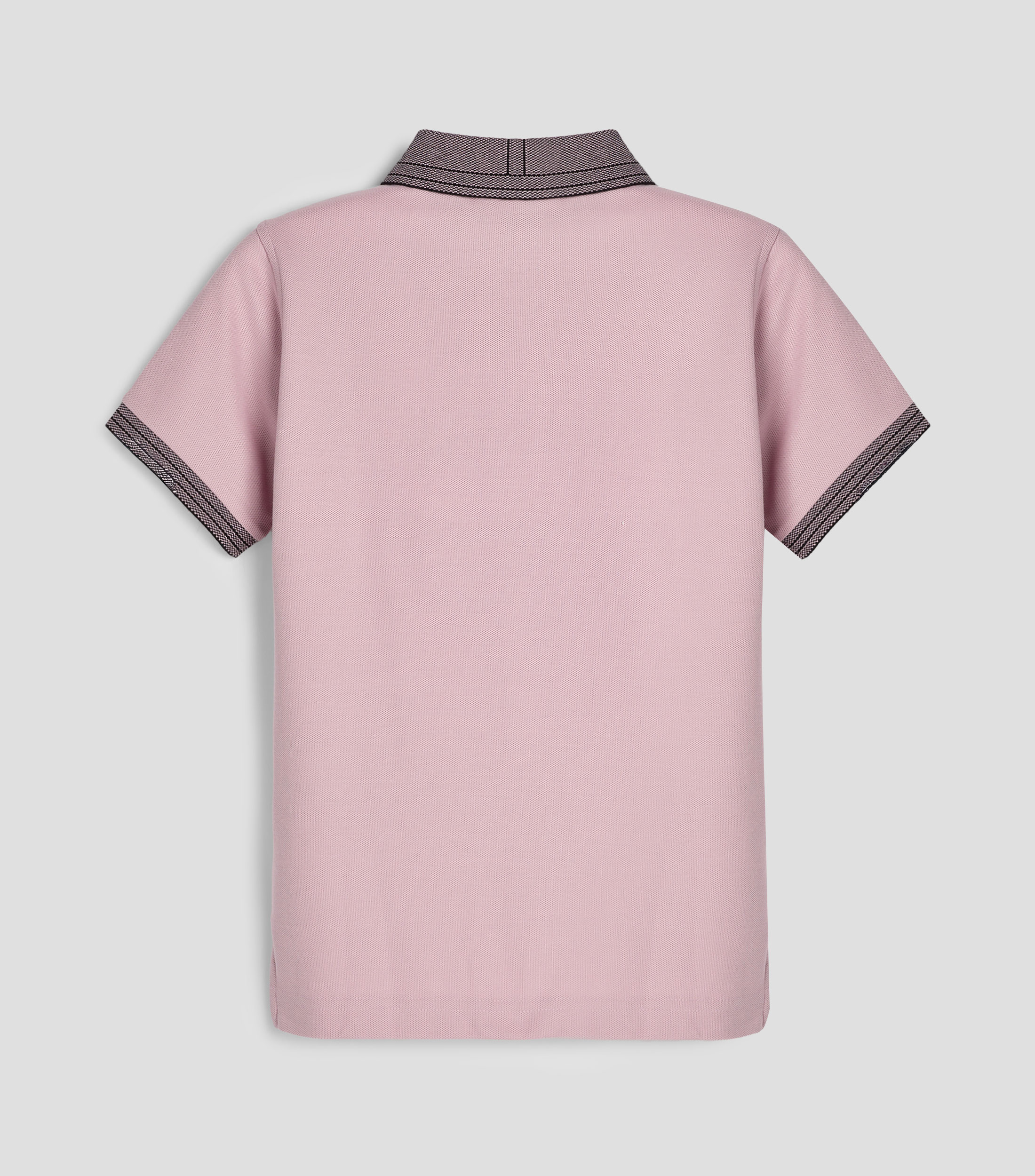 Playera tipo polo manga corta lisa Niño