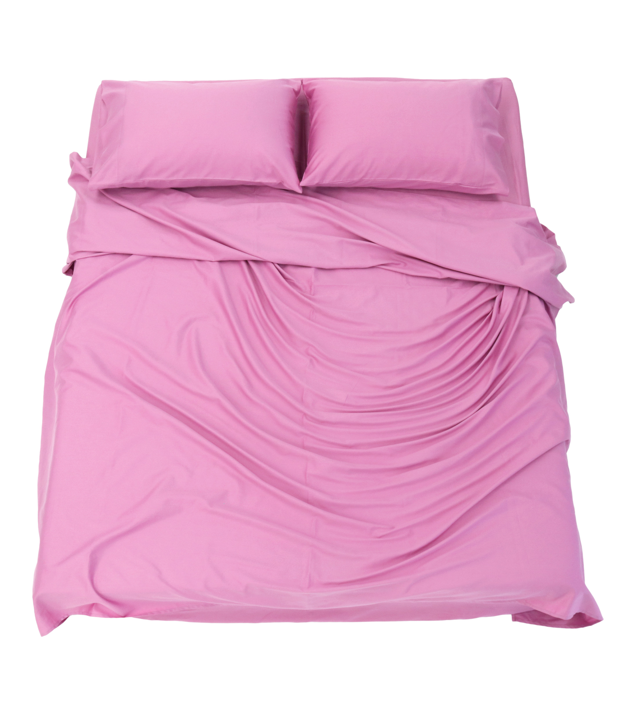 Juego de Sábanas rosa Matrimonial