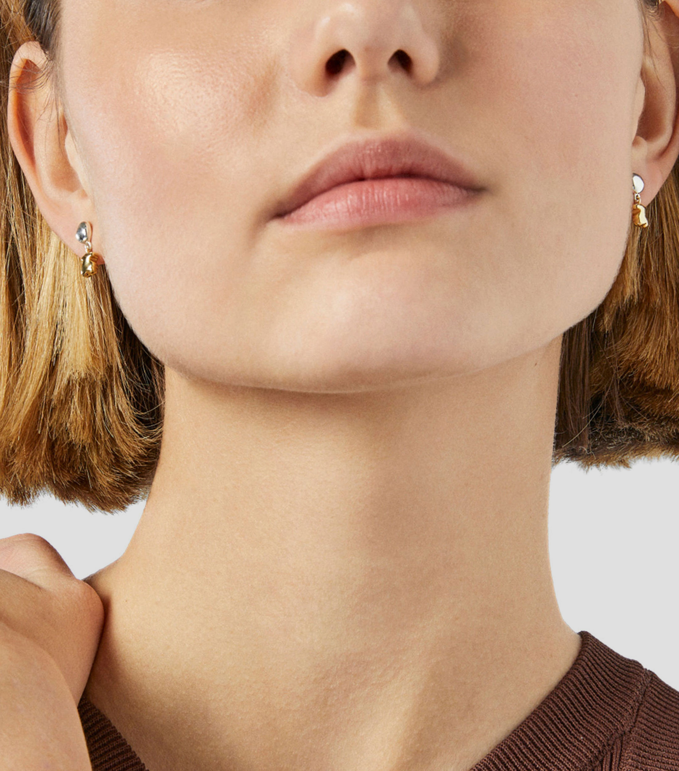 Pendientes en Plata 0.925 con Oso Joy Bits Mujer