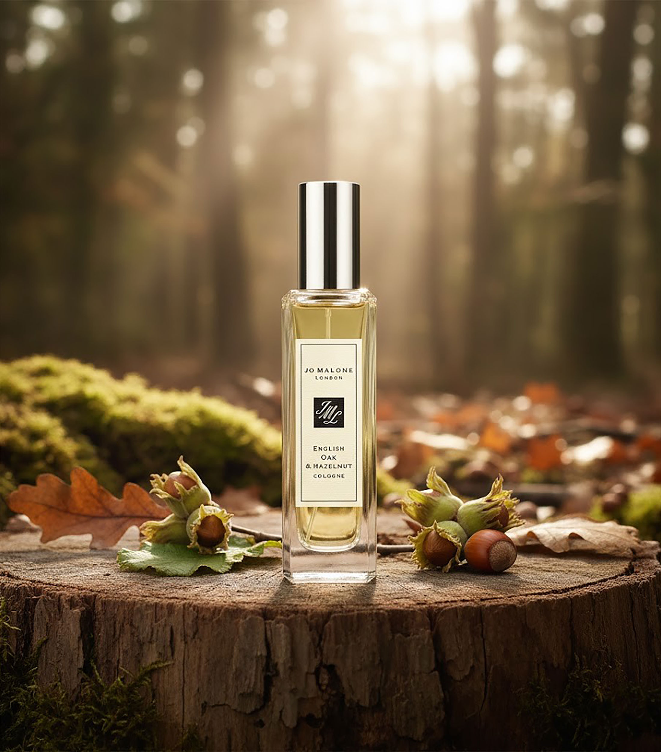 Perfume, English Oak & Hazelnut Eau de Cologne, 30 ml Hombre