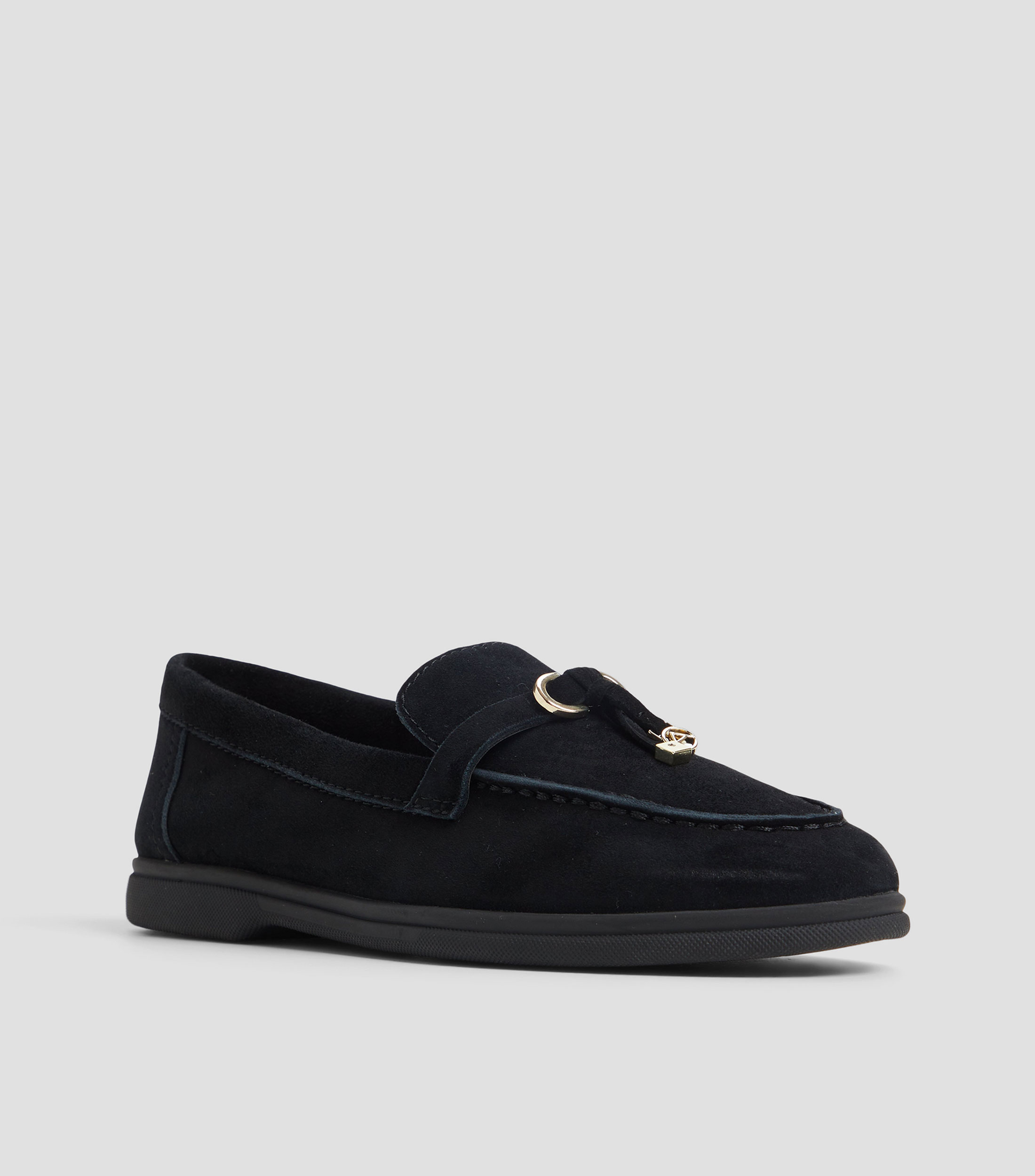 Mocasines con logo Mujer