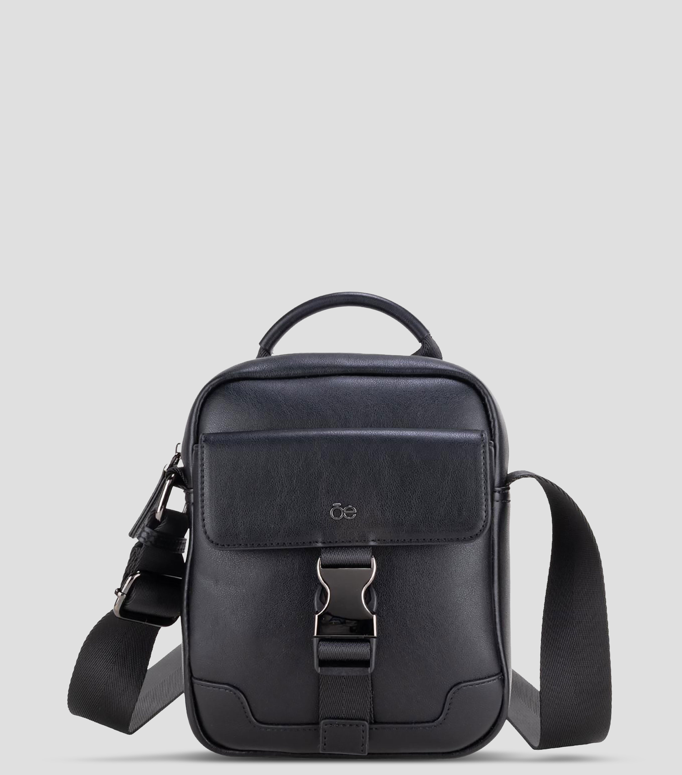 Messenger con detalle texturizado Hombre