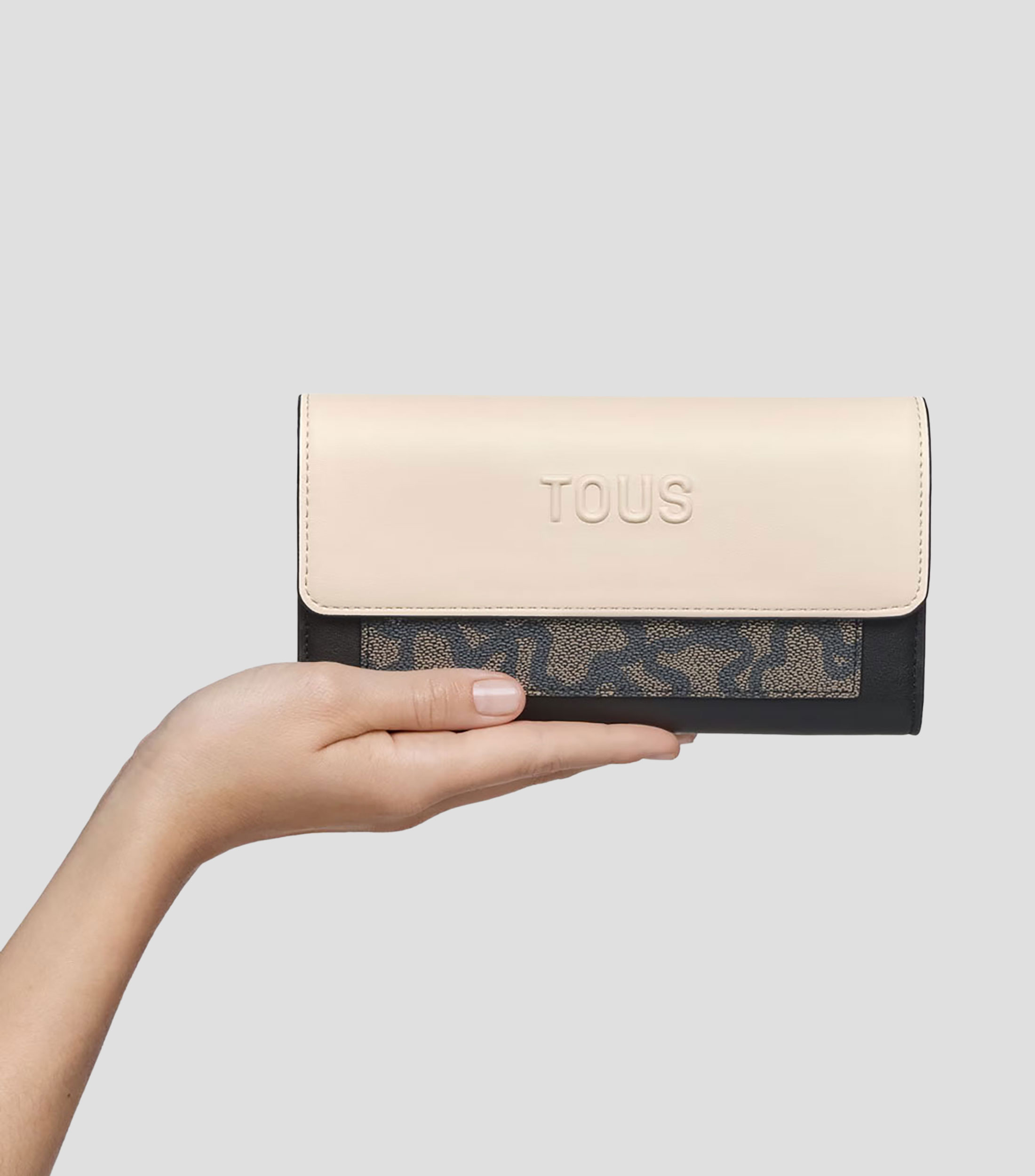 Billetera con monogram Mujer