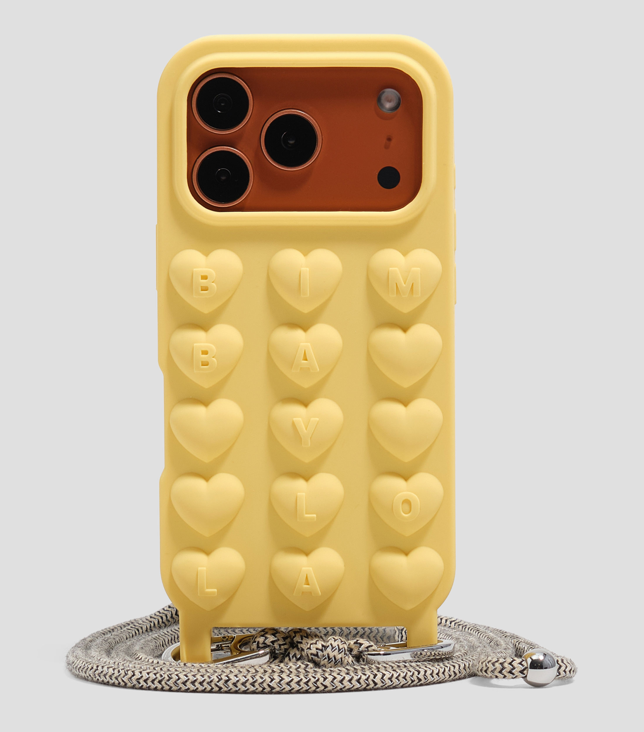 Funda iPhone 17 Pro amarilla