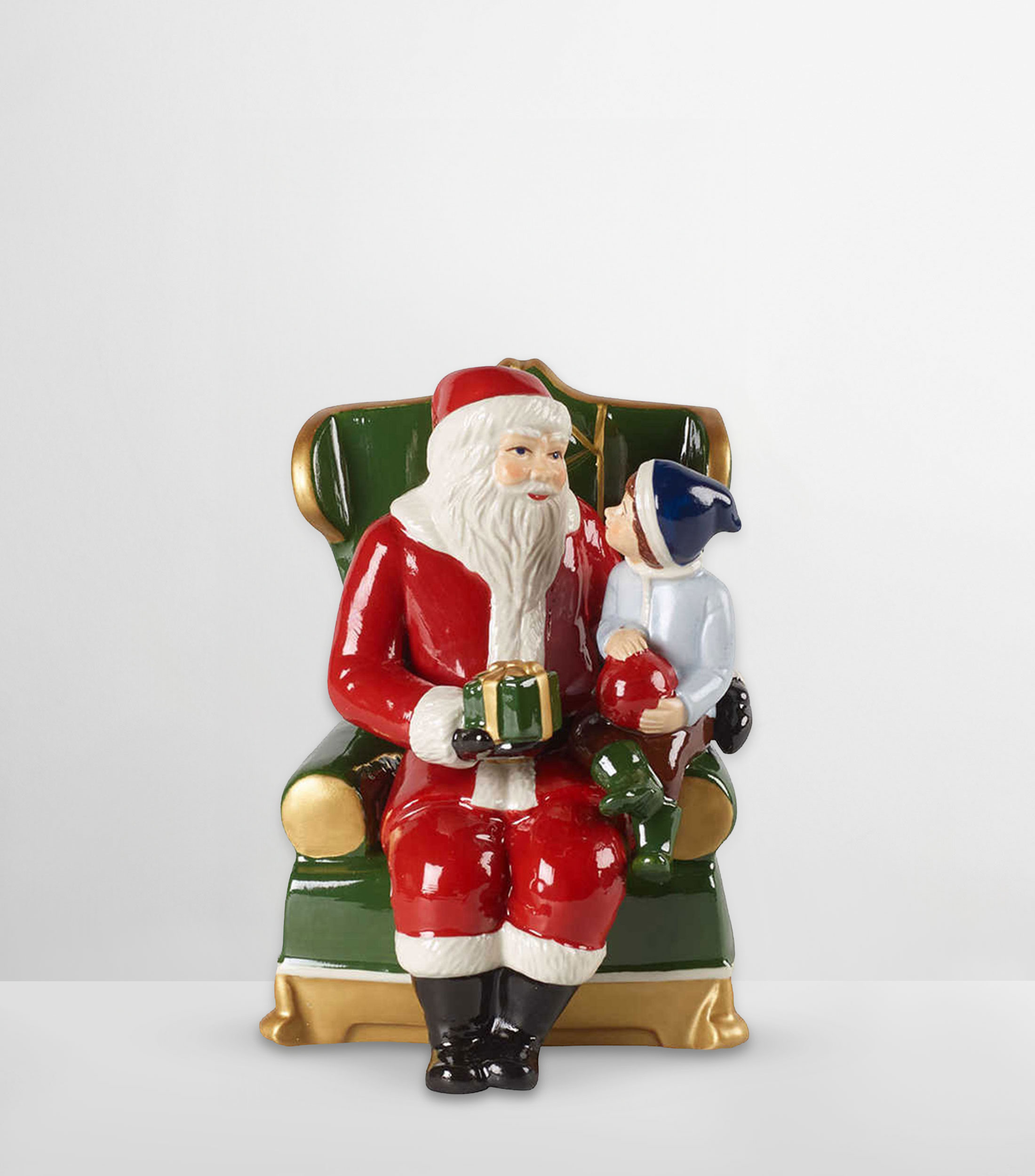 CHRISTMAS TOYS SANTA ON ADORNO