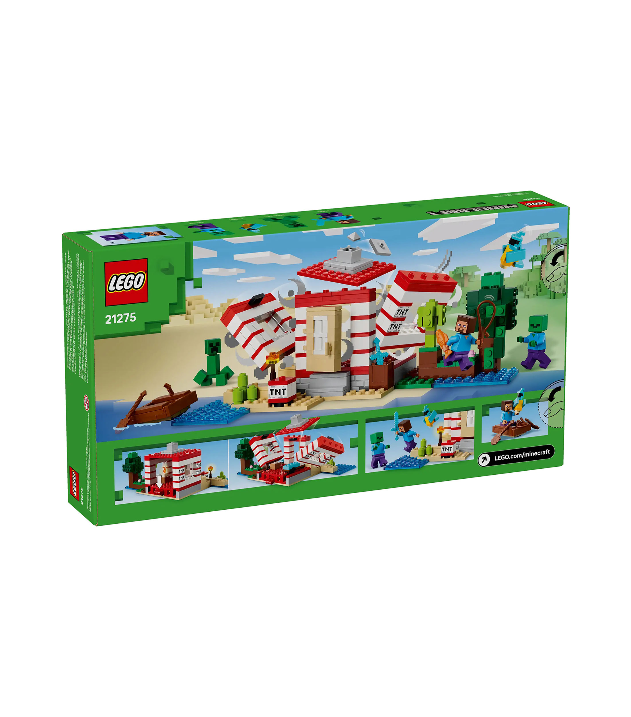 Lego Minecraft, La Casa-Dinamita de la Selva 21275
