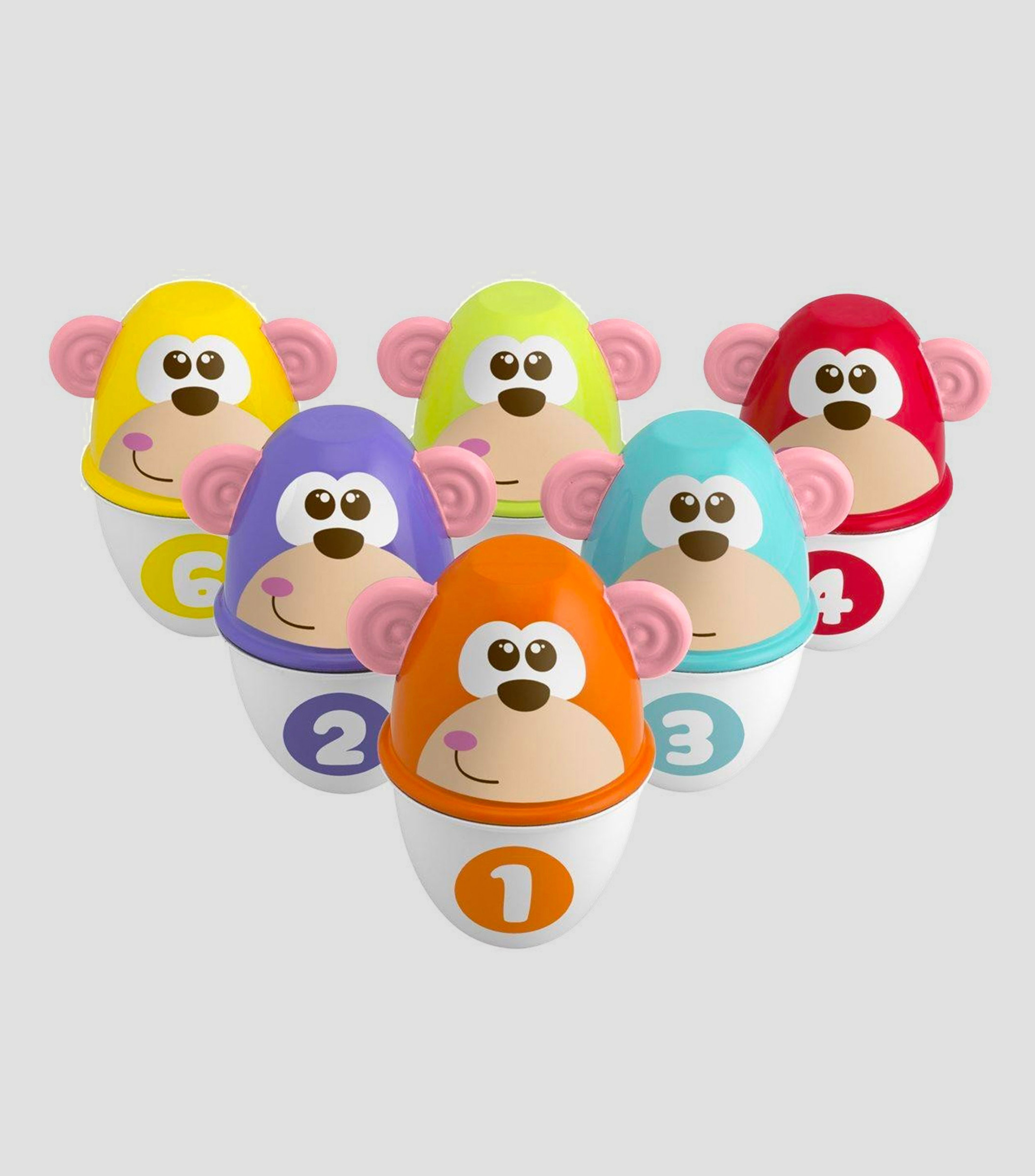 Set de Bolos Fit & Fun Monkey Strike