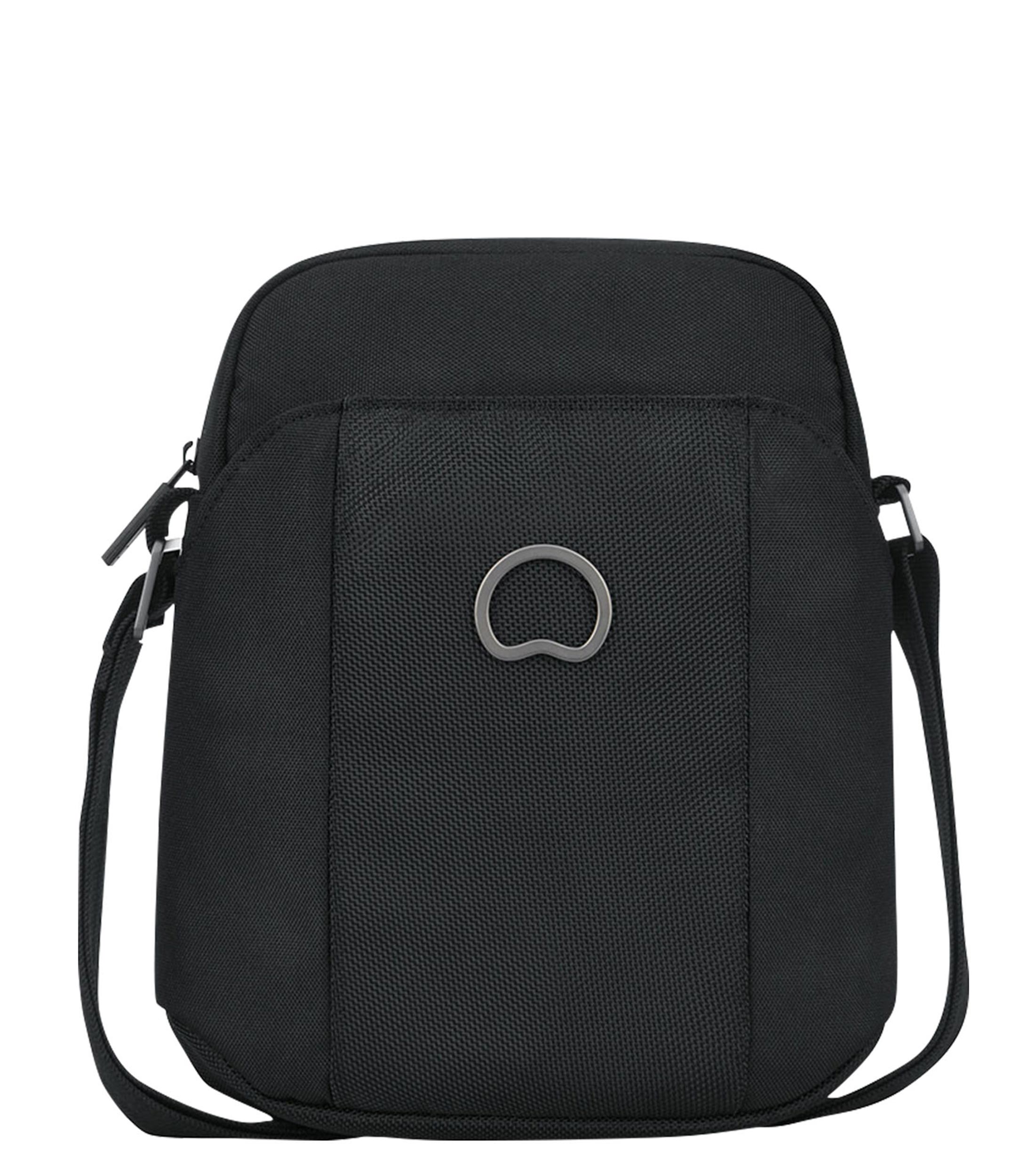 Bolso mini crossbody vertical texturizada Unisex