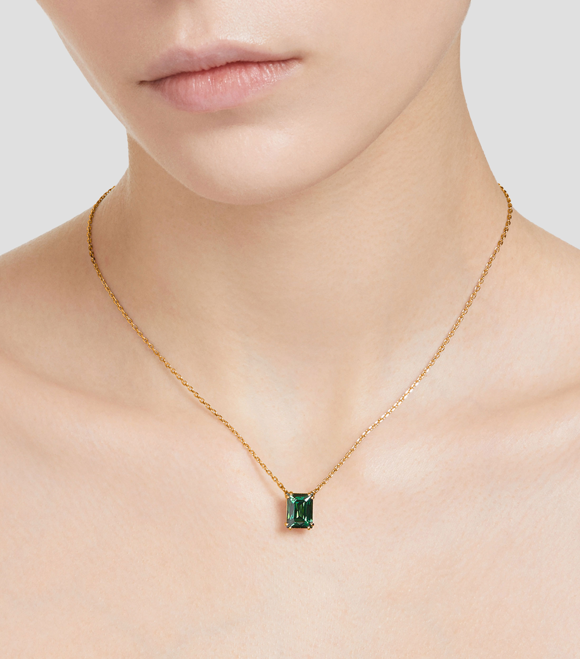 Collar con dije de cristal Matrix Mujer