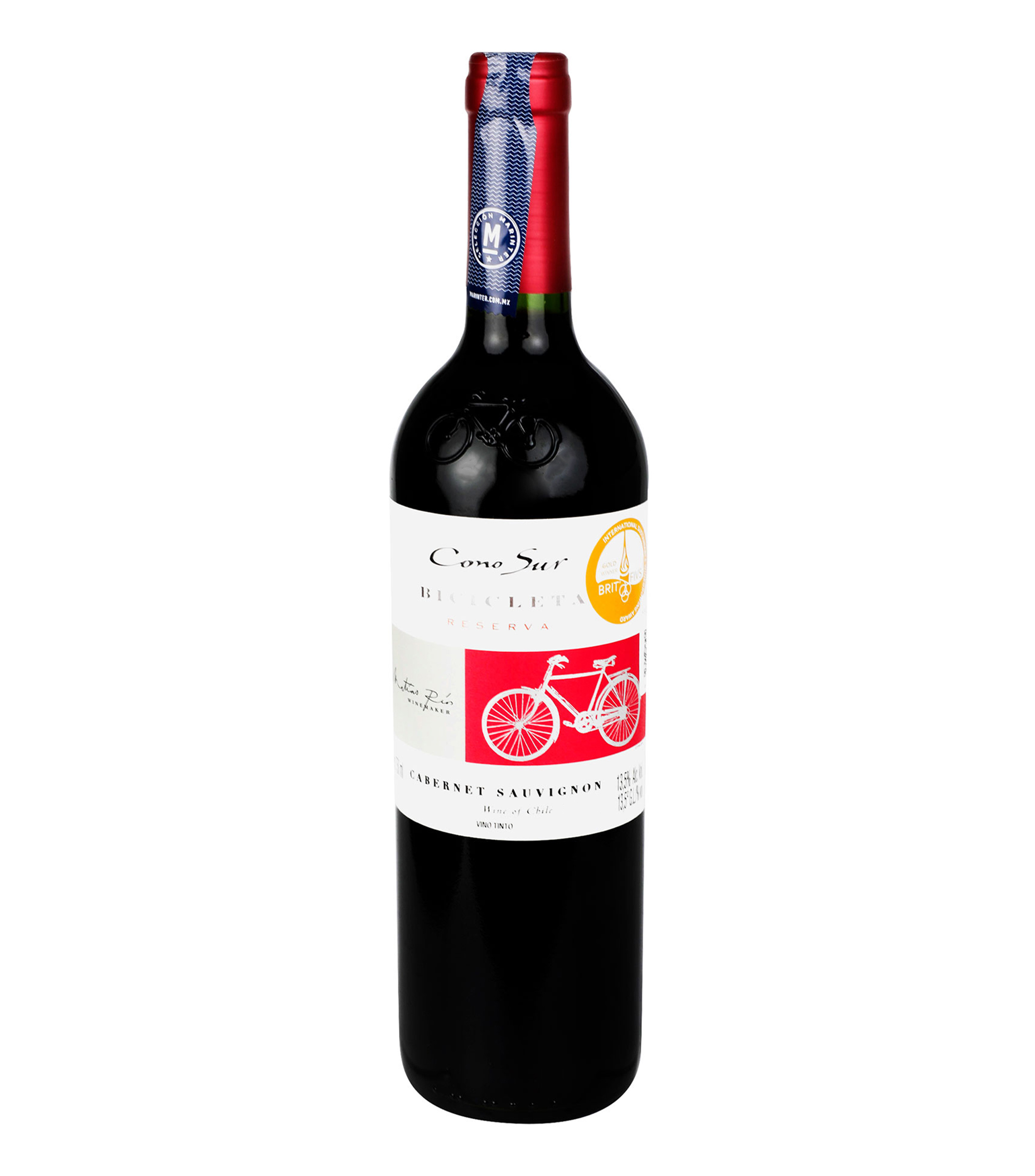 Vino tinto Cabernet Sauvignon, 750 ml