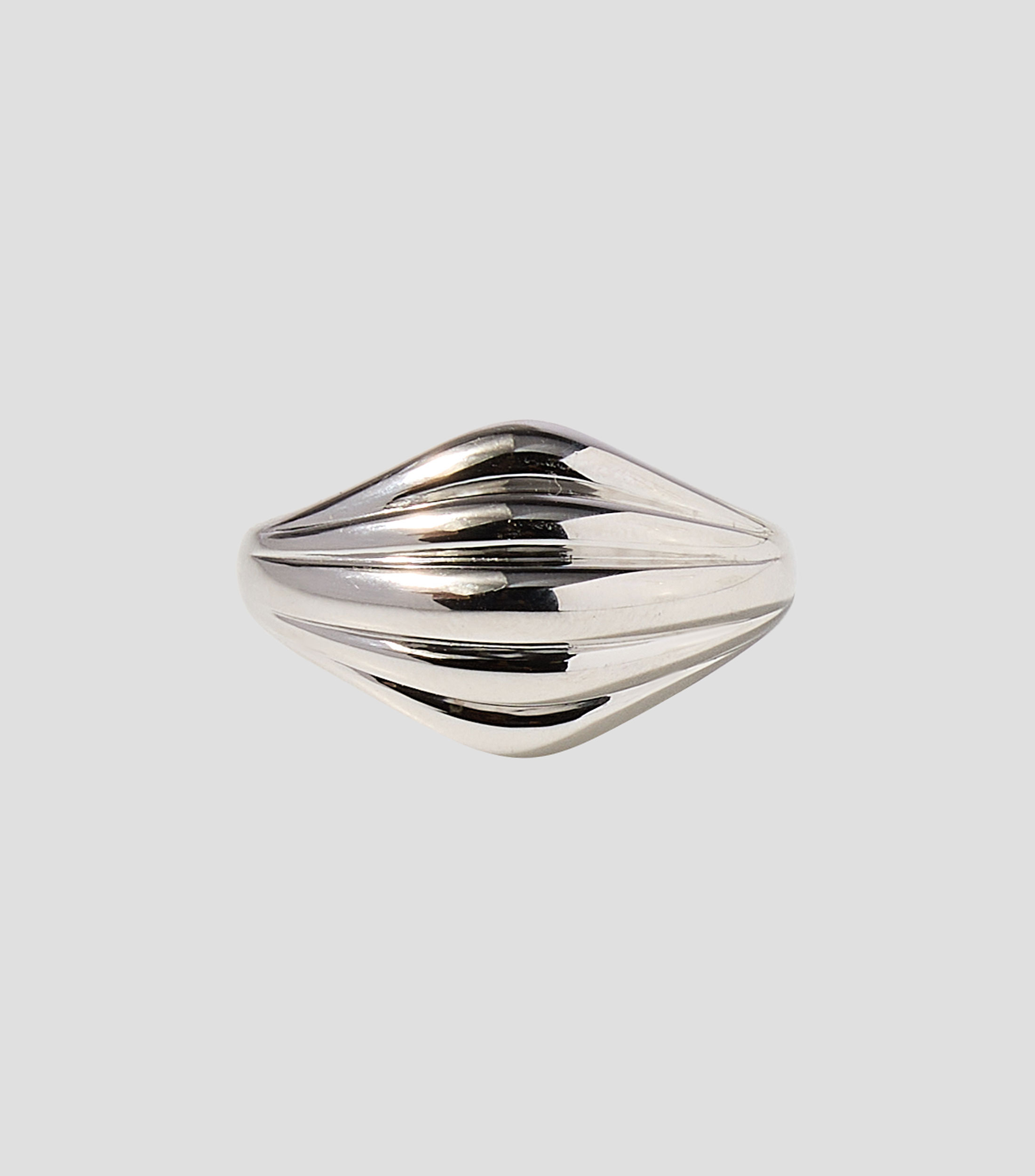 Anillo en plata .925 con ondas Mujer