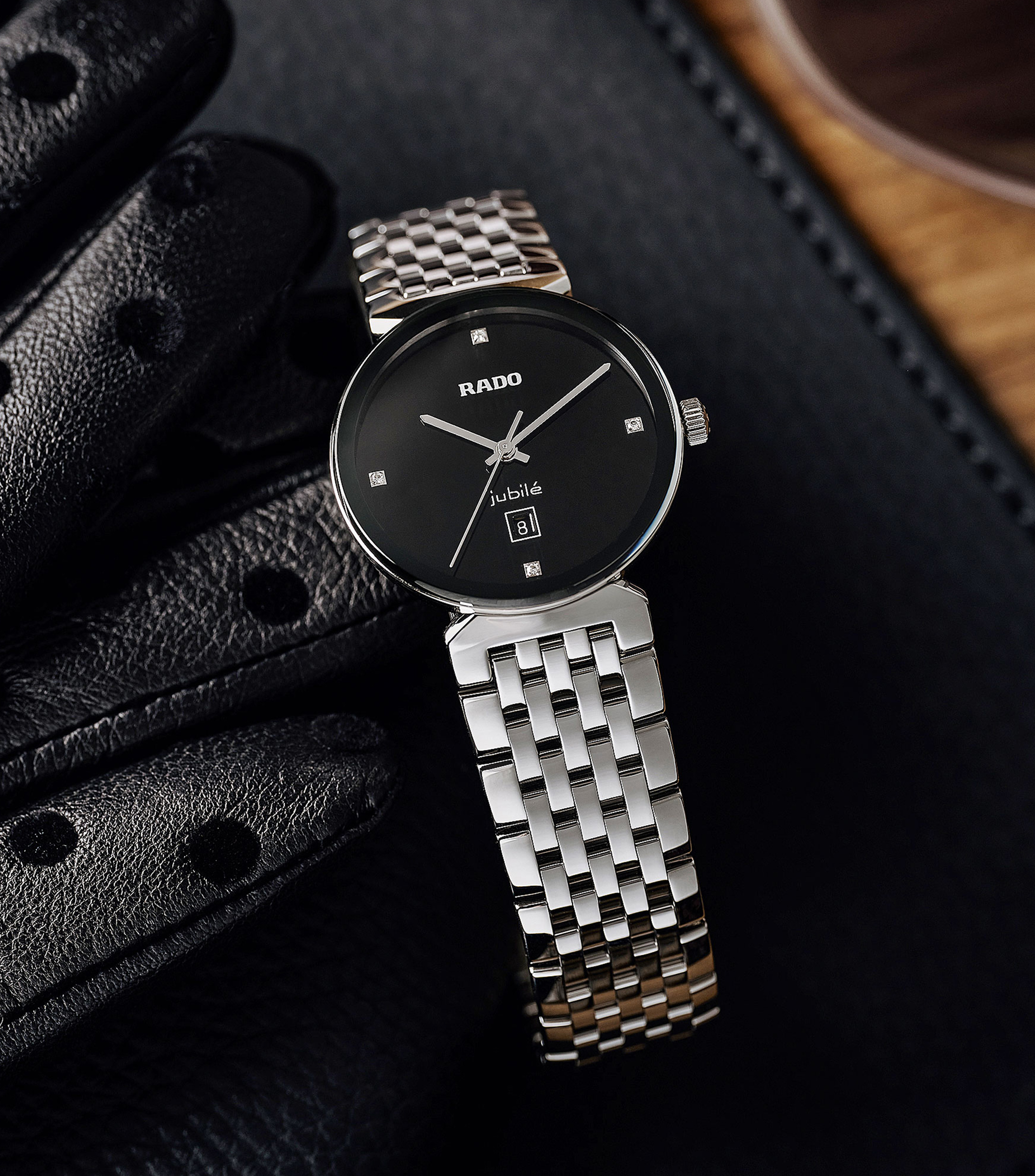Reloj para Mujer Cuarzo Florence Diamonds Classic Carátula Negra
