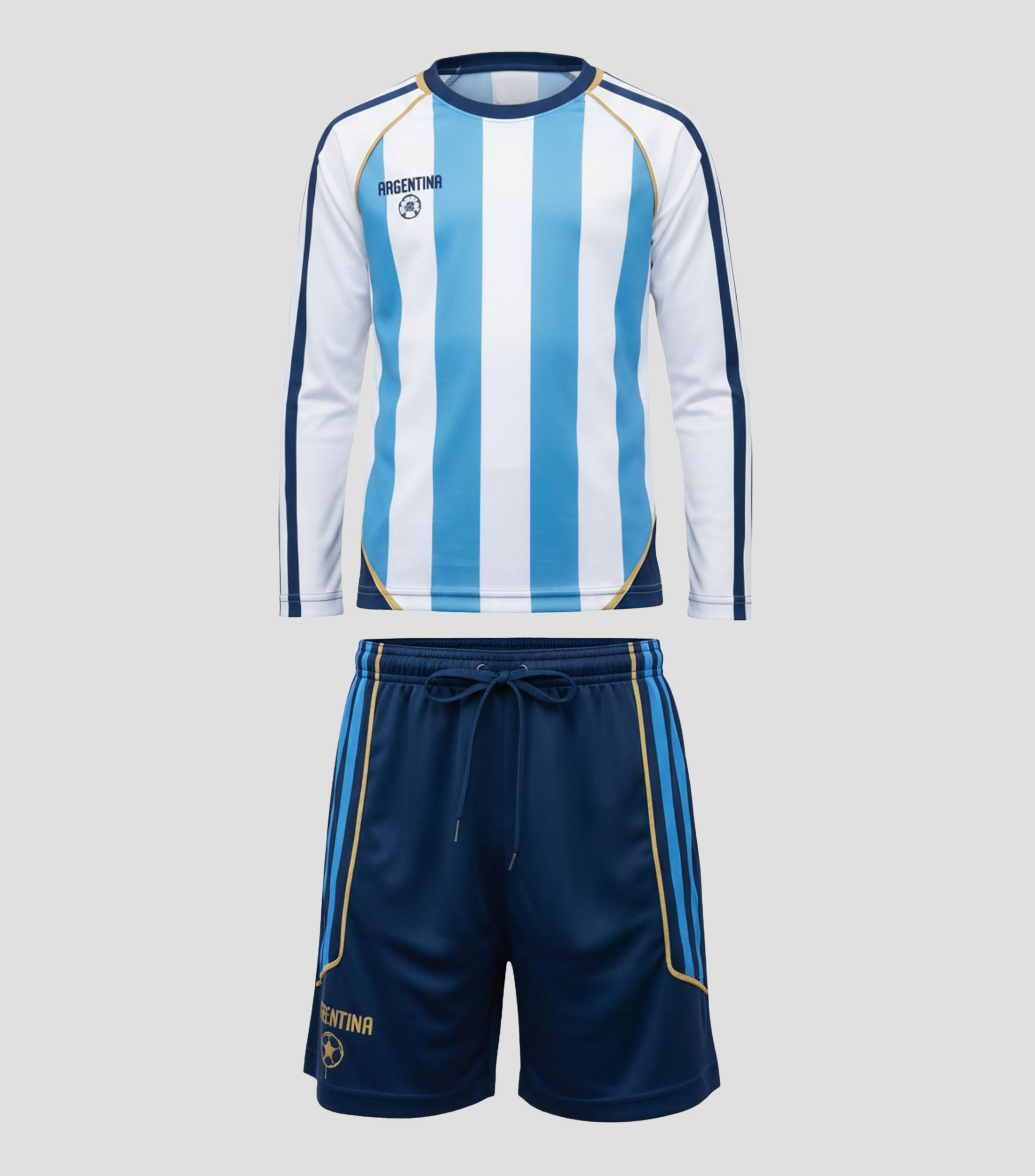 Traje de baño dos piezas Argentina estampado Niño