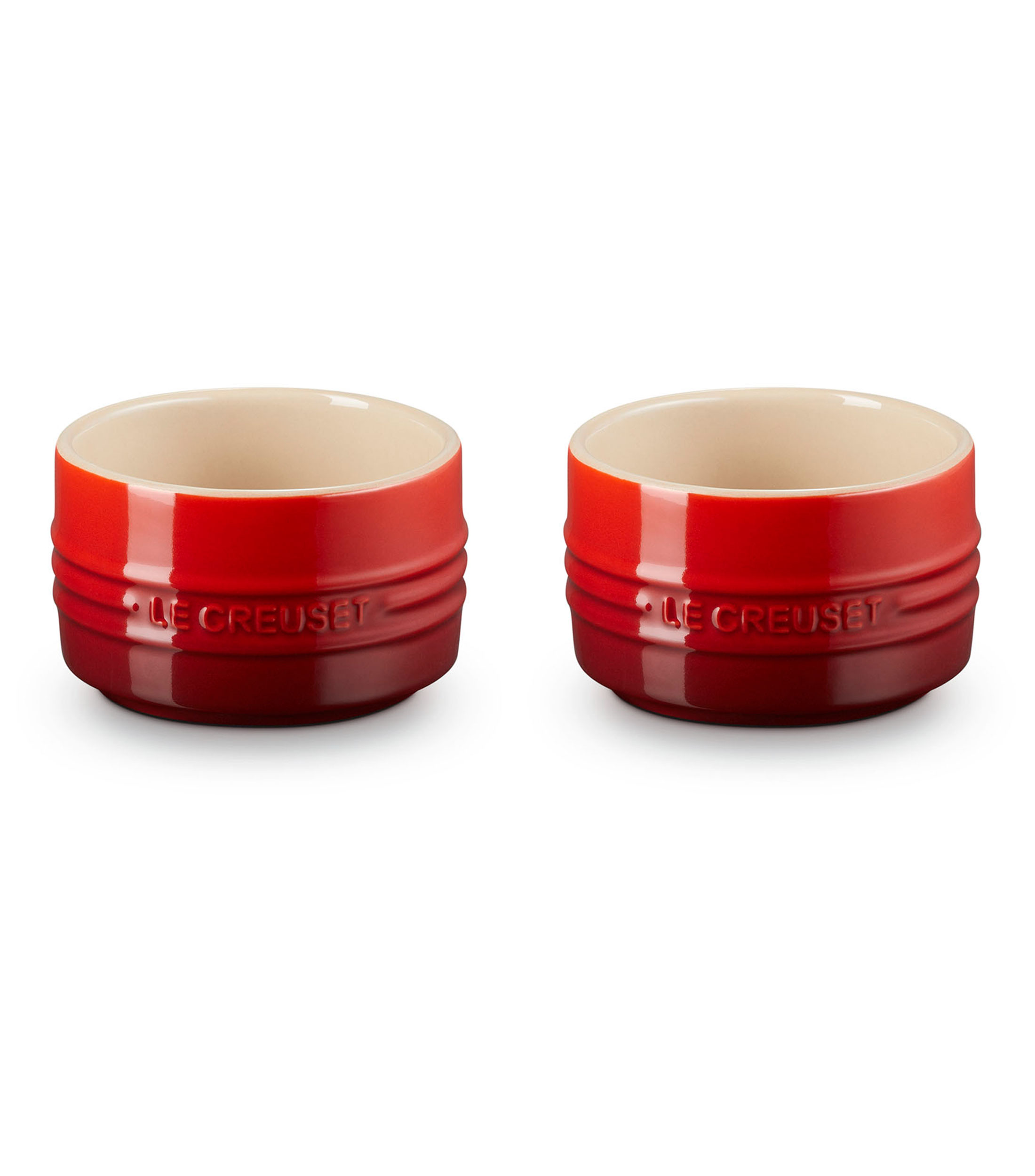 Set 2 Ramekines 200 ml Cerise