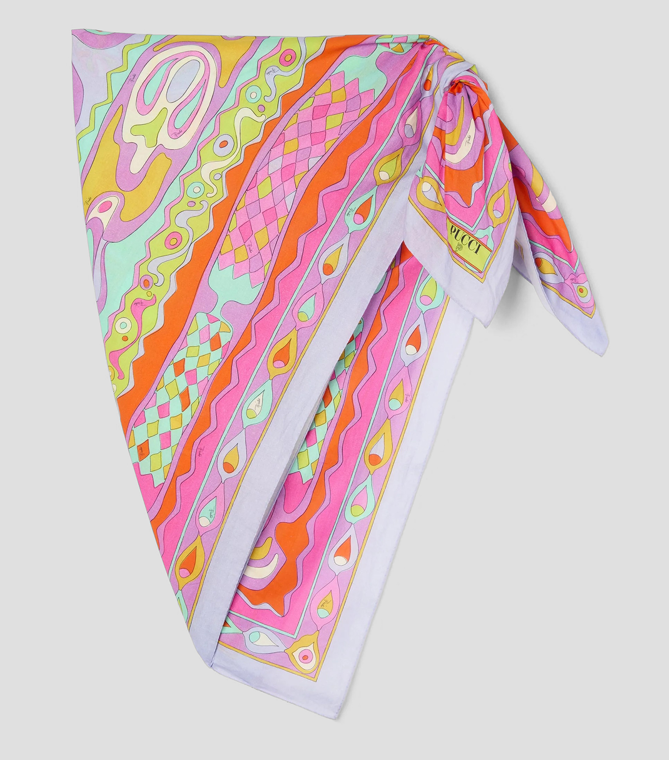 Pareo estampado Mujer