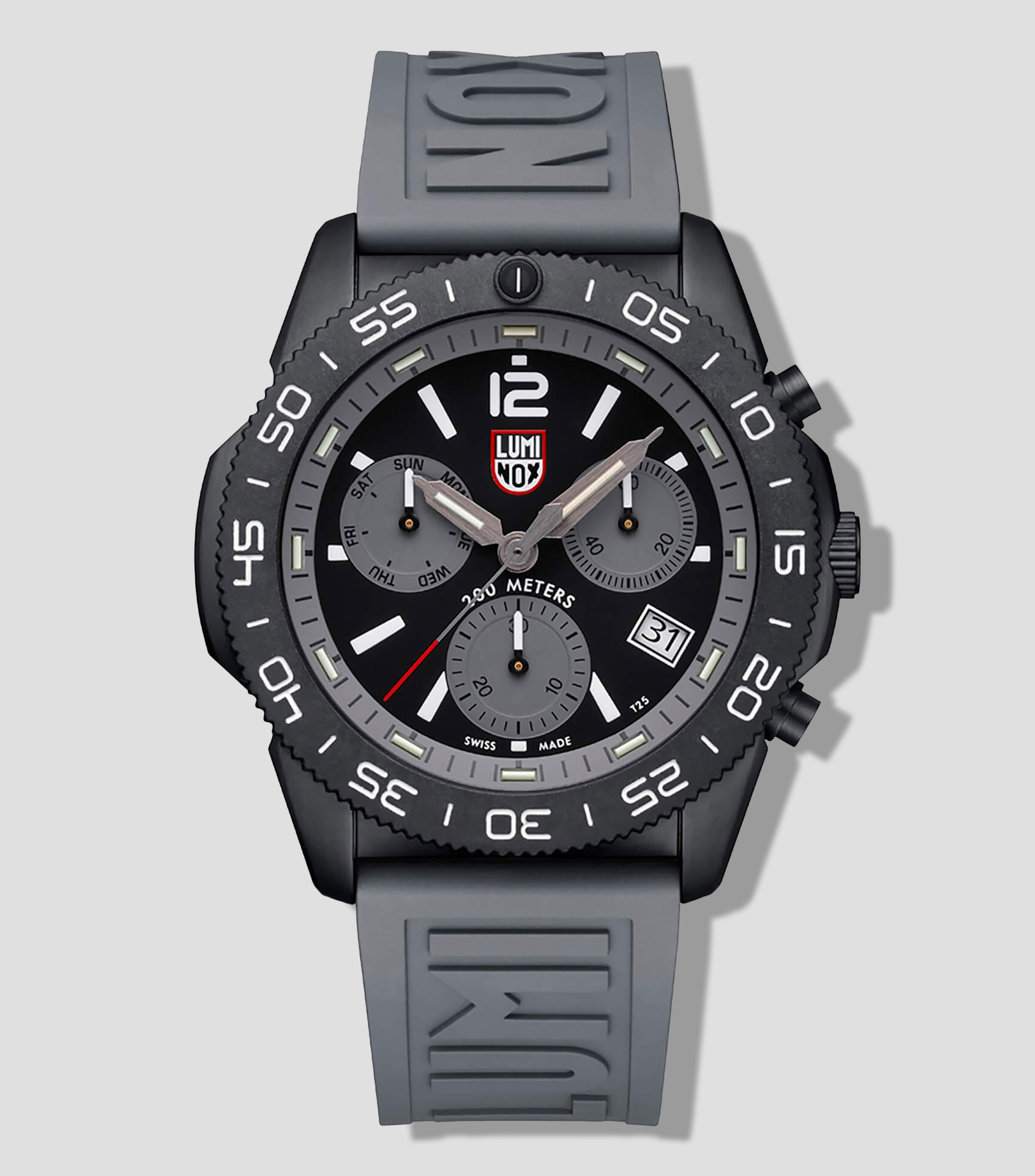 Reloj para Hombre Pacific Diver Chronograph casual, gris