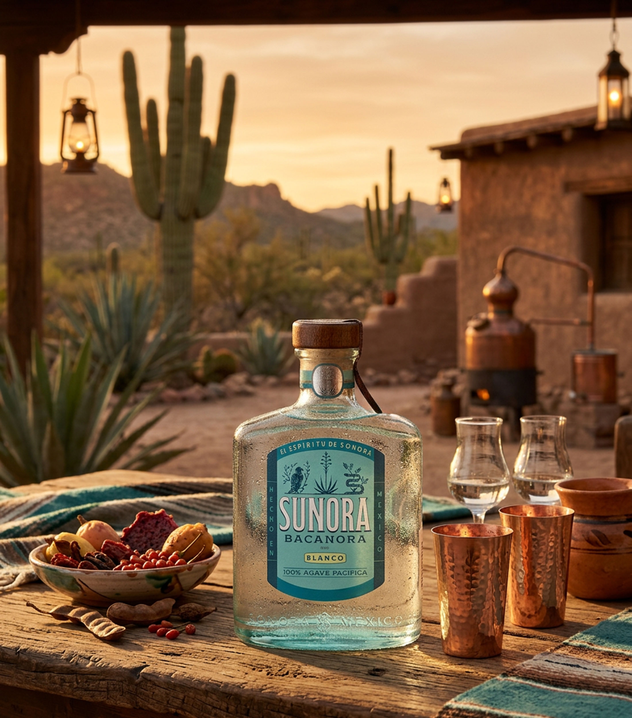 Bacanora Sunora Blanco, México, 750 ml