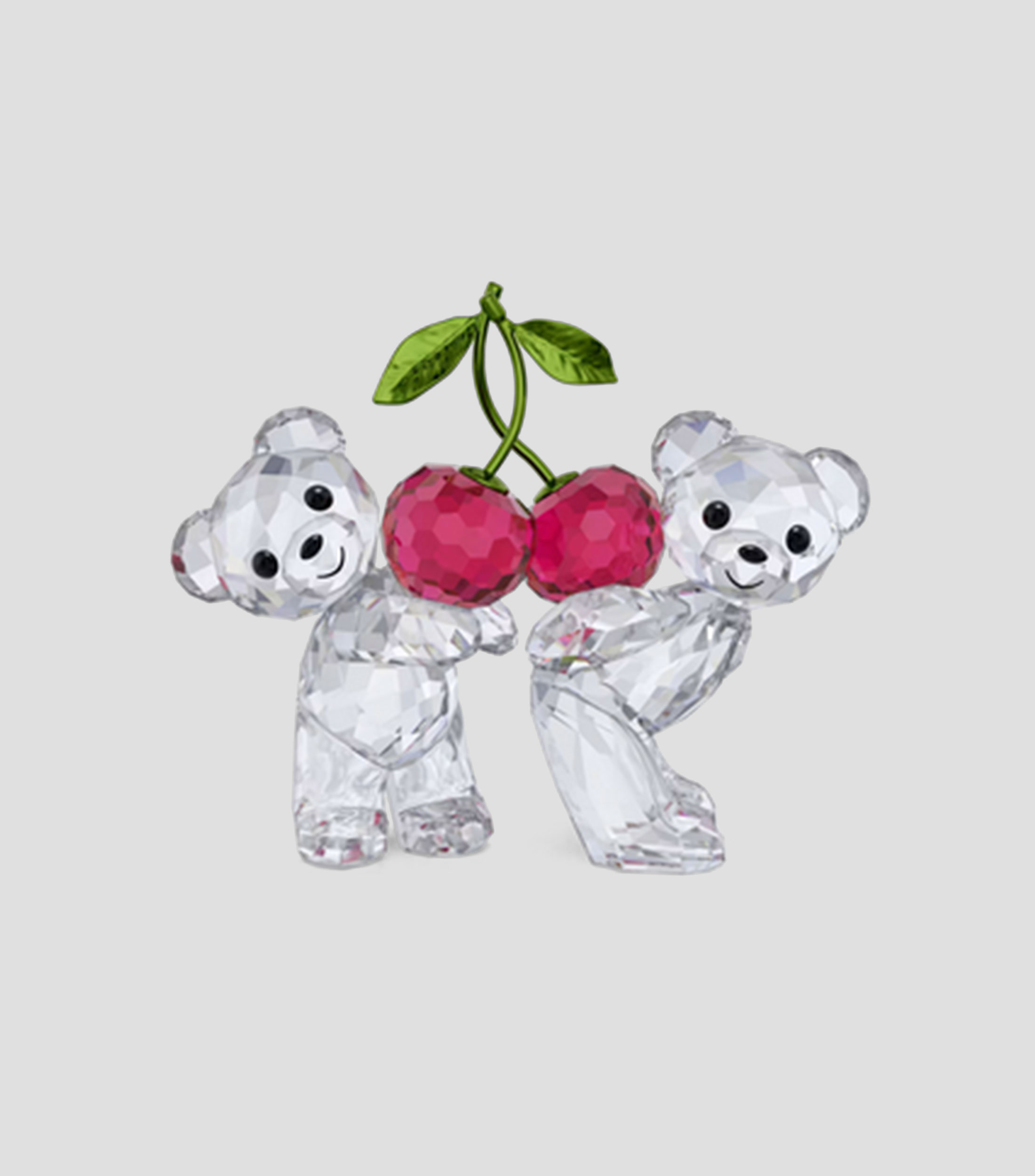 Set de figuras decorativas Krisbear Always Together en cristal Swarovski