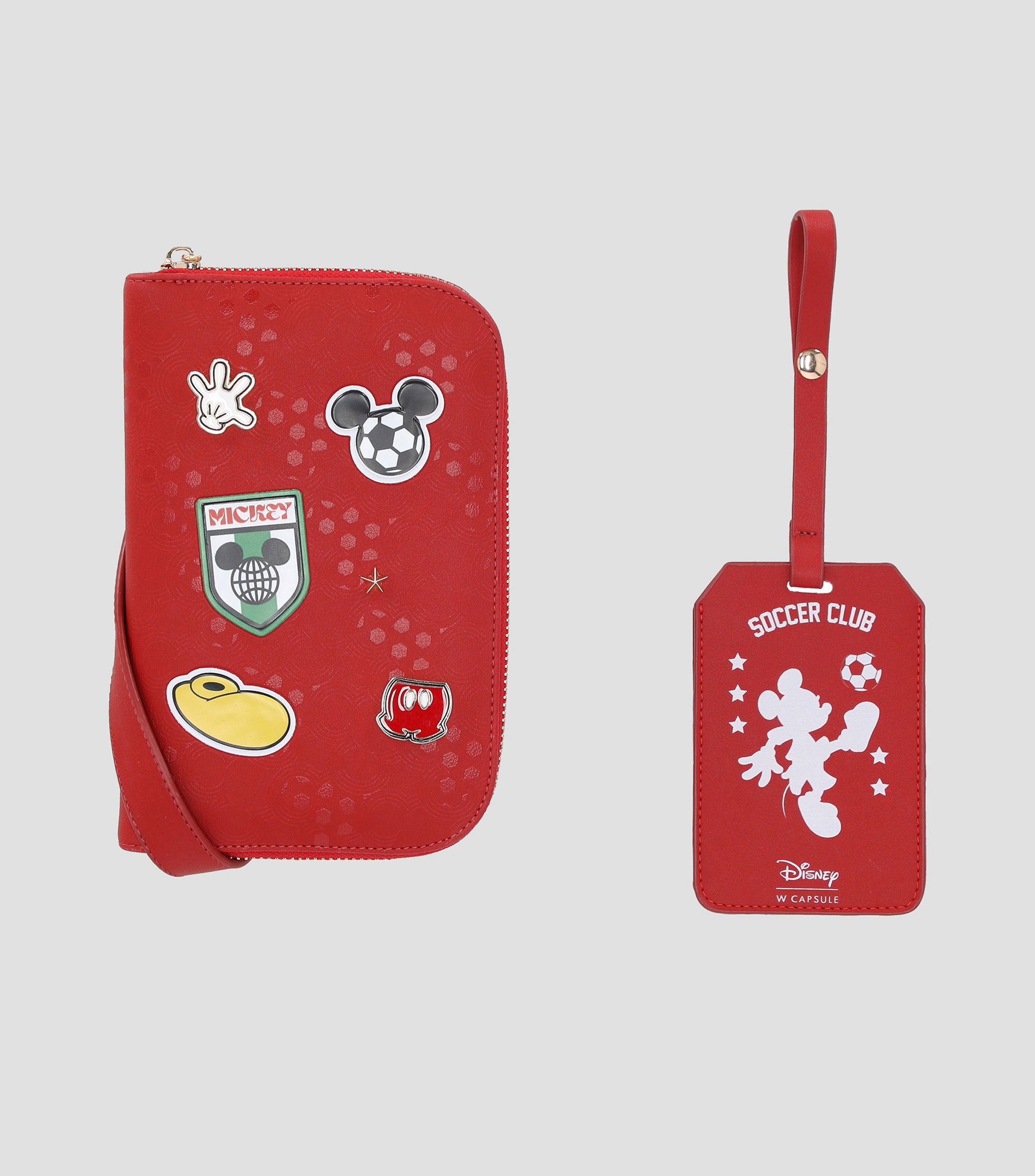 Set de portapasaporte y tarjetero Niña