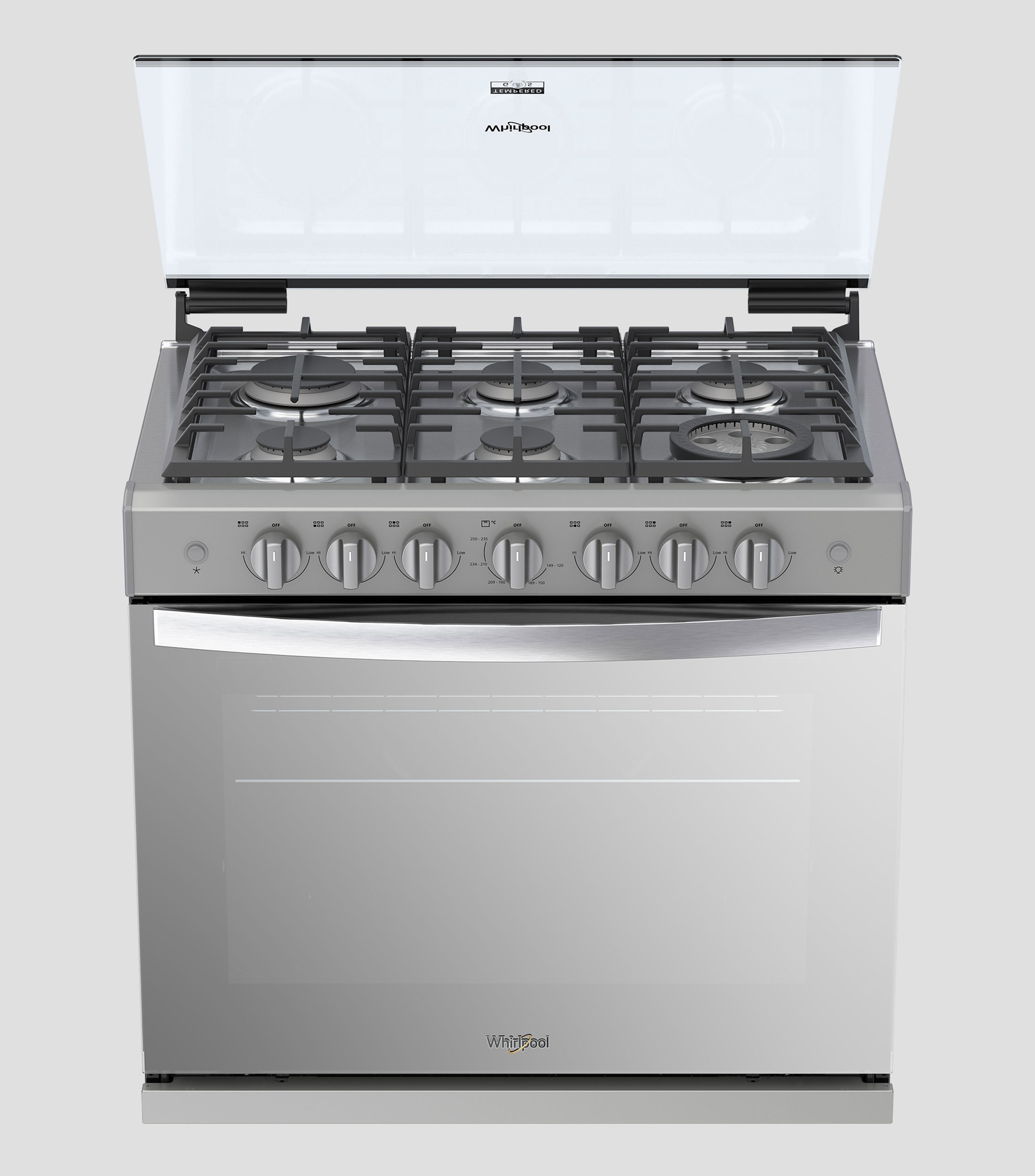 Estufa empotrable Xpert Flamma de gas 30quot Gris